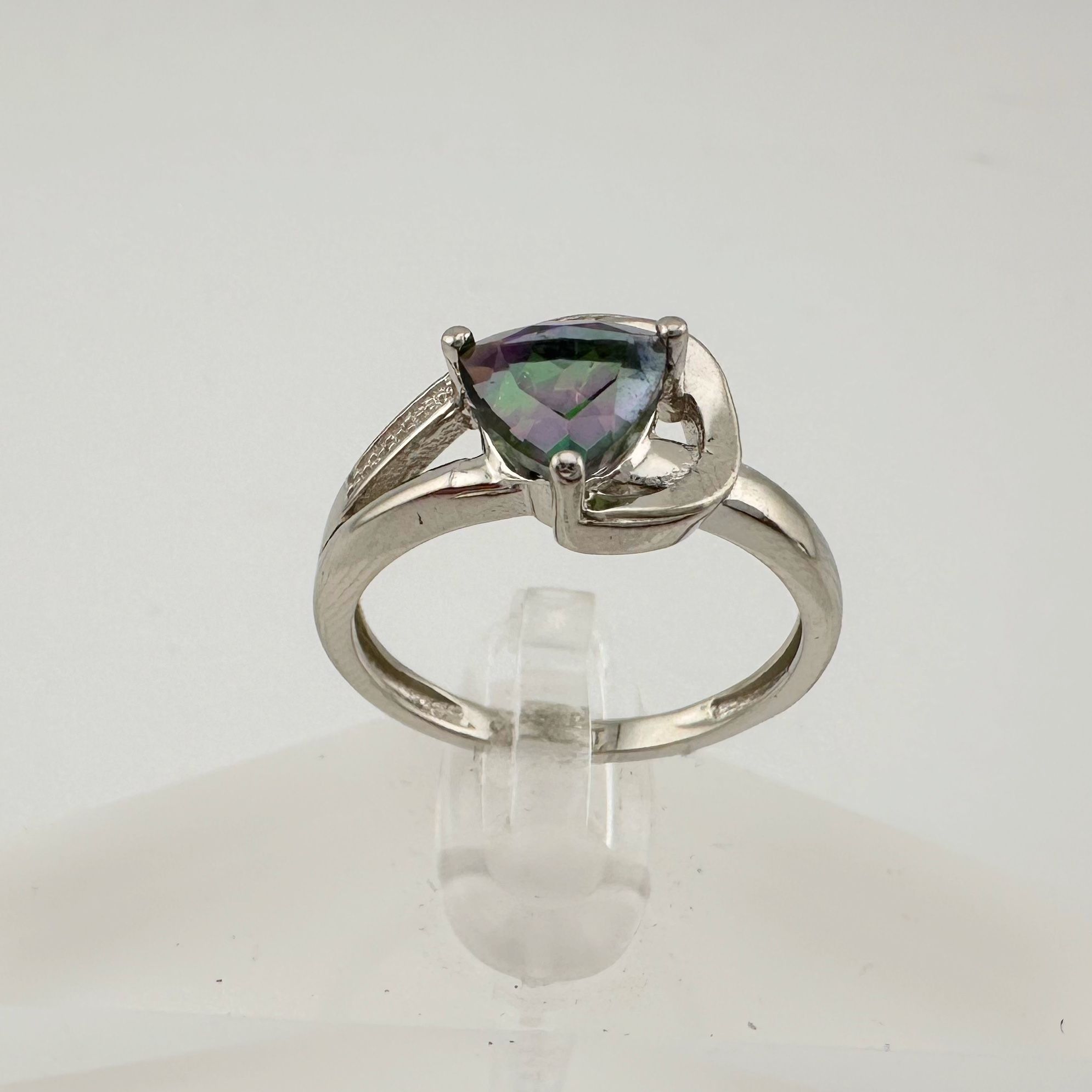 Other Trillion Cut Mystic Topaz Ring Size 7 - Sterling Size ONE SIZE - 6 Thumbnail