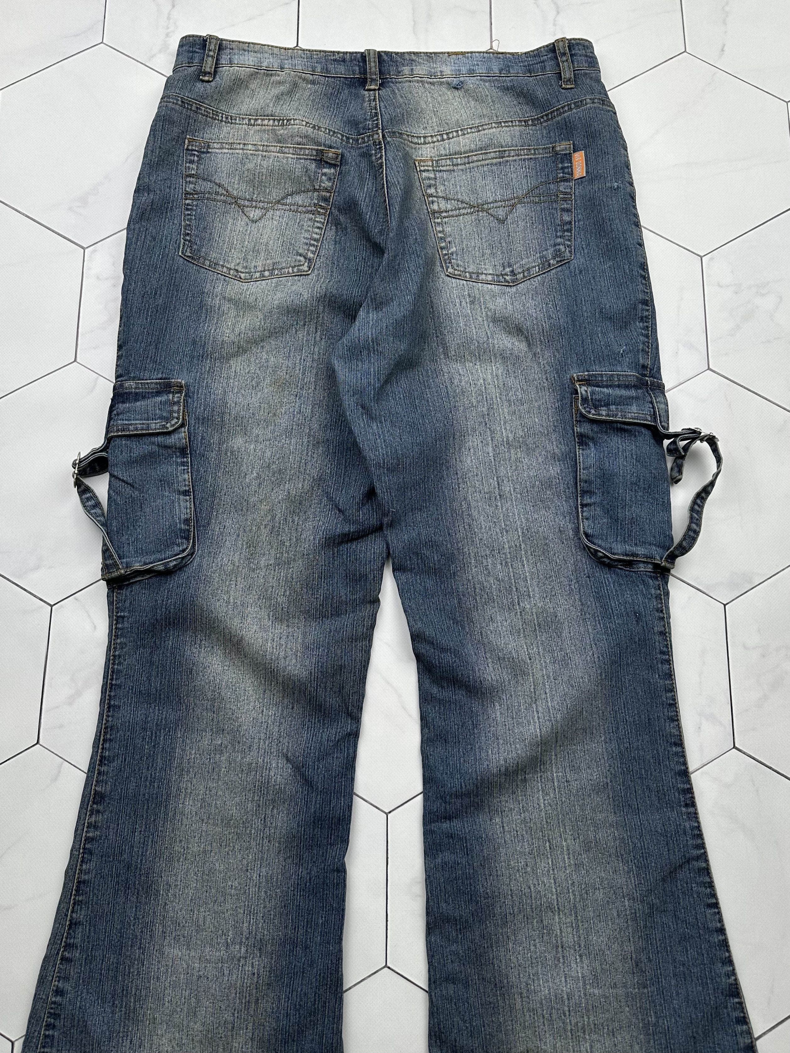 Japanese Brand Vintage Bondage Flare Jeans (B398)E2 Size US 32 / EU 48 - 10 Thumbnail