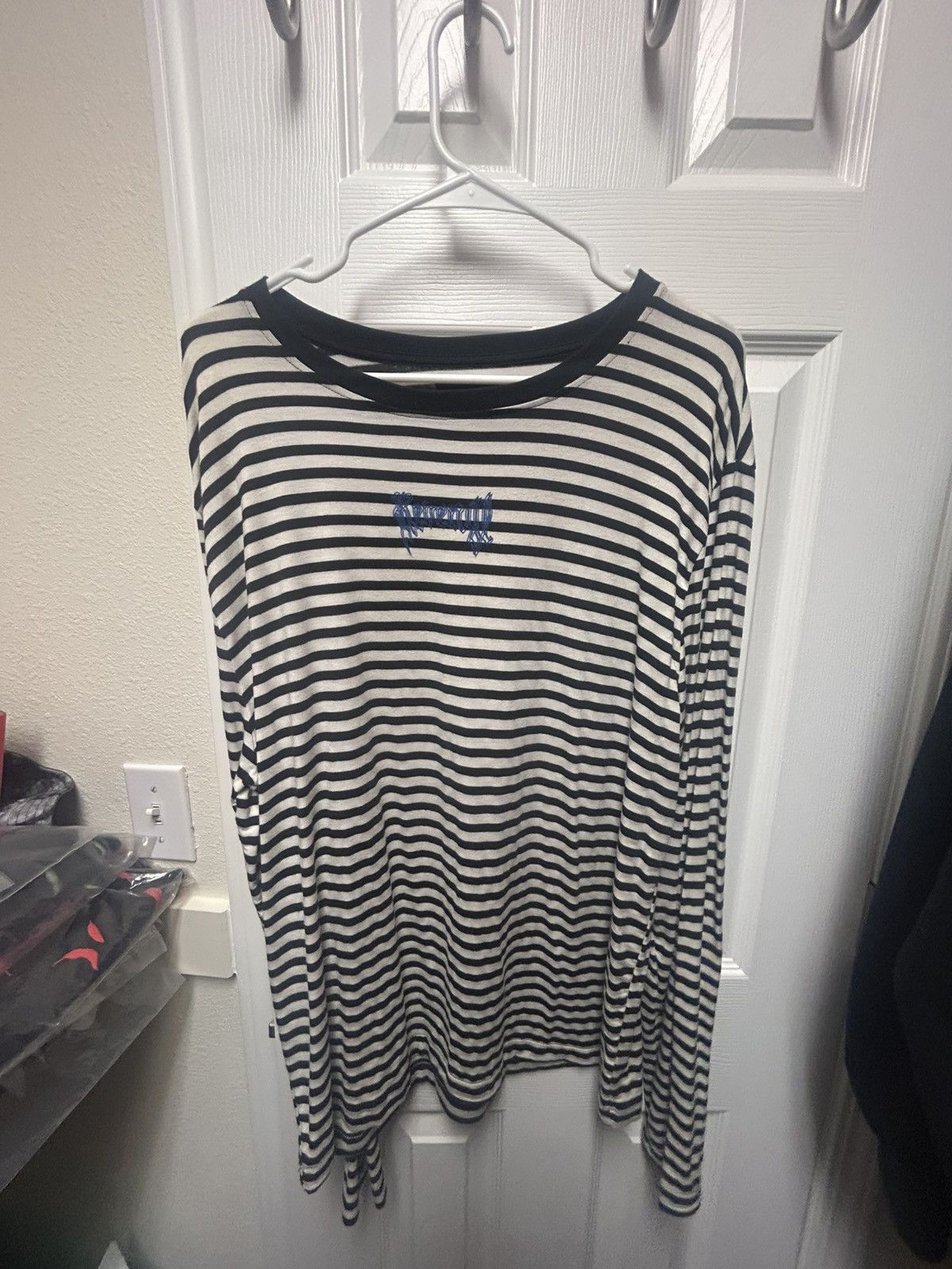 Revenge Revenge Black and White Blue Motion Logo Size US M / EU 48-50 / 2 - 1 Thumbnail