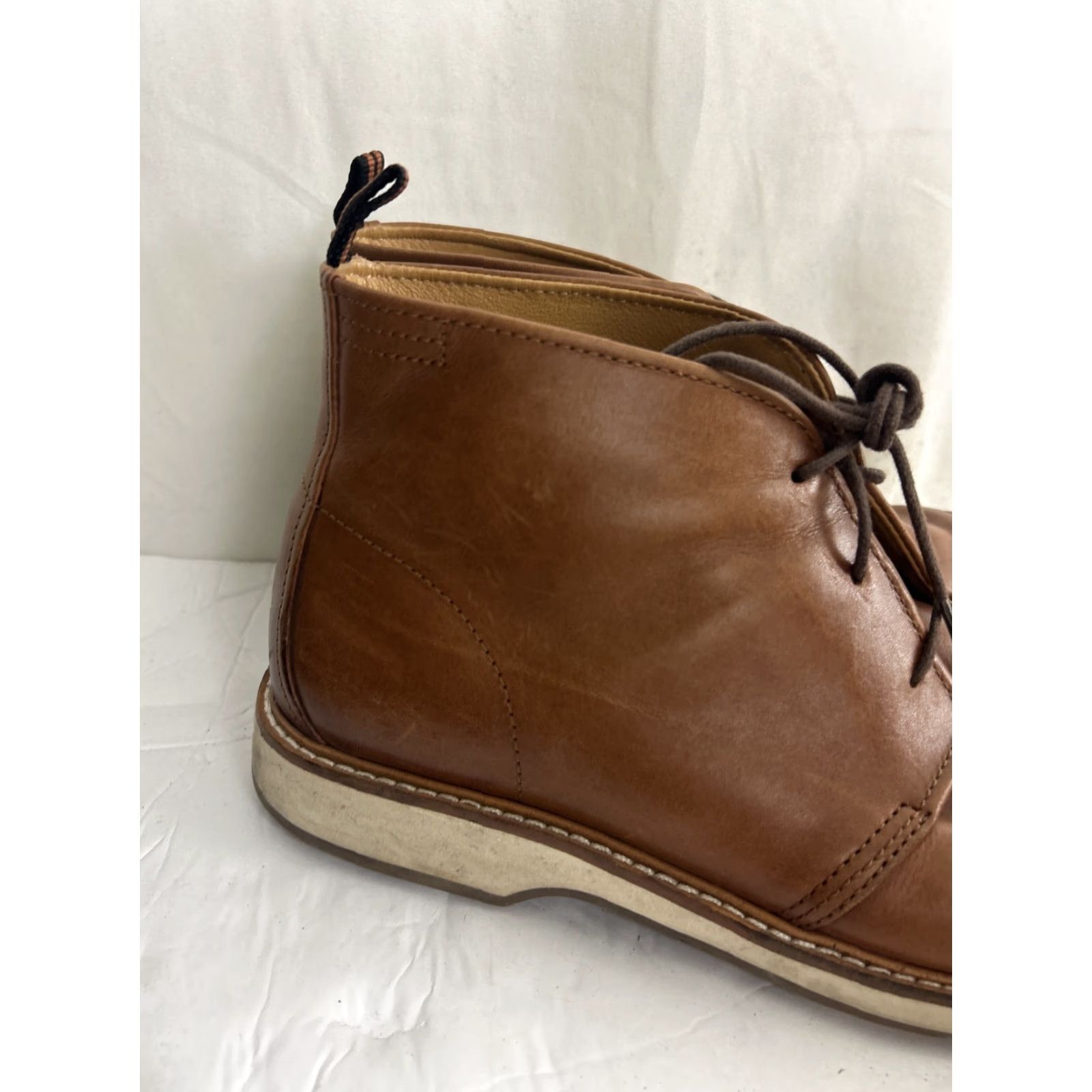 Cole Haan Cole Haan Grand Lace Up Chukka Boot Brown Leather Mens 11.5 M C33460 Size US 12 / EU 45 - 4 Thumbnail
