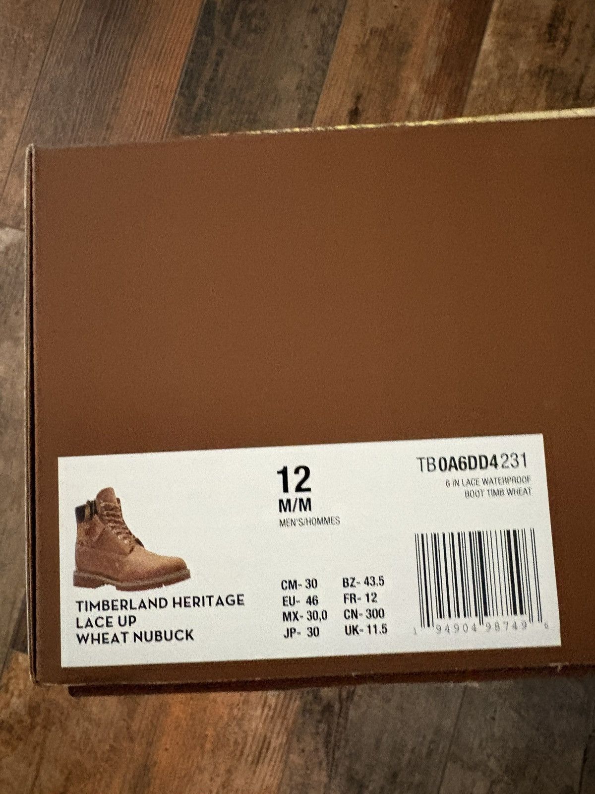 Supreme × Timberland Supreme timbs Size US 12 / EU 45 - 4 Thumbnail