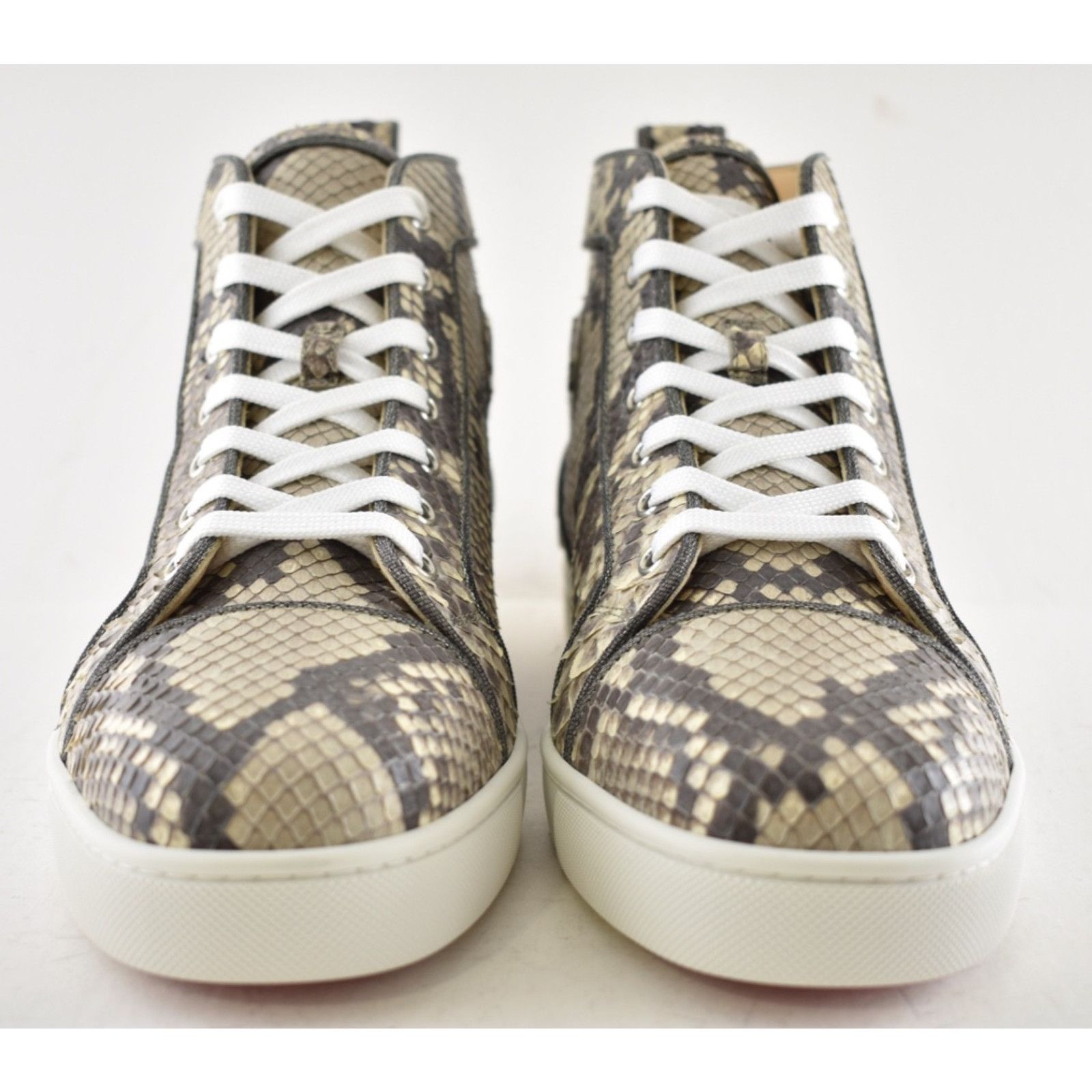 Christian Louboutin Christian Louboutin Louis Orlato Flat Python Ghost Roccia Size US 11 / EU 44 - 6 Thumbnail