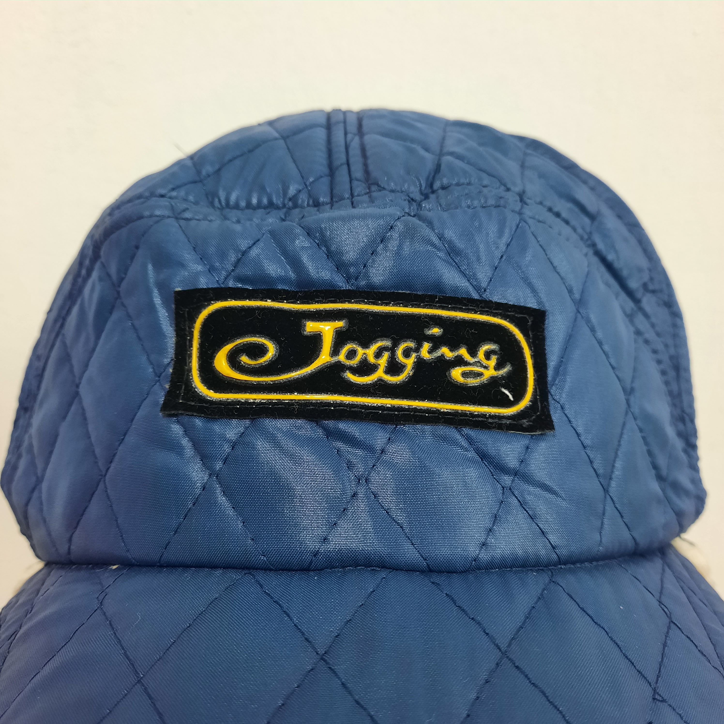 Japanese Brand 🌟 Vintage jogging patch earflap cap Size ONE SIZE - 4 Thumbnail