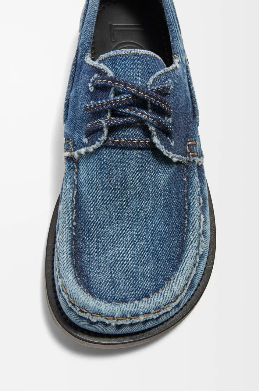 Loewe o1loc1c0525 Boots in Denim Size US 10 / IT 40 - 4 Thumbnail