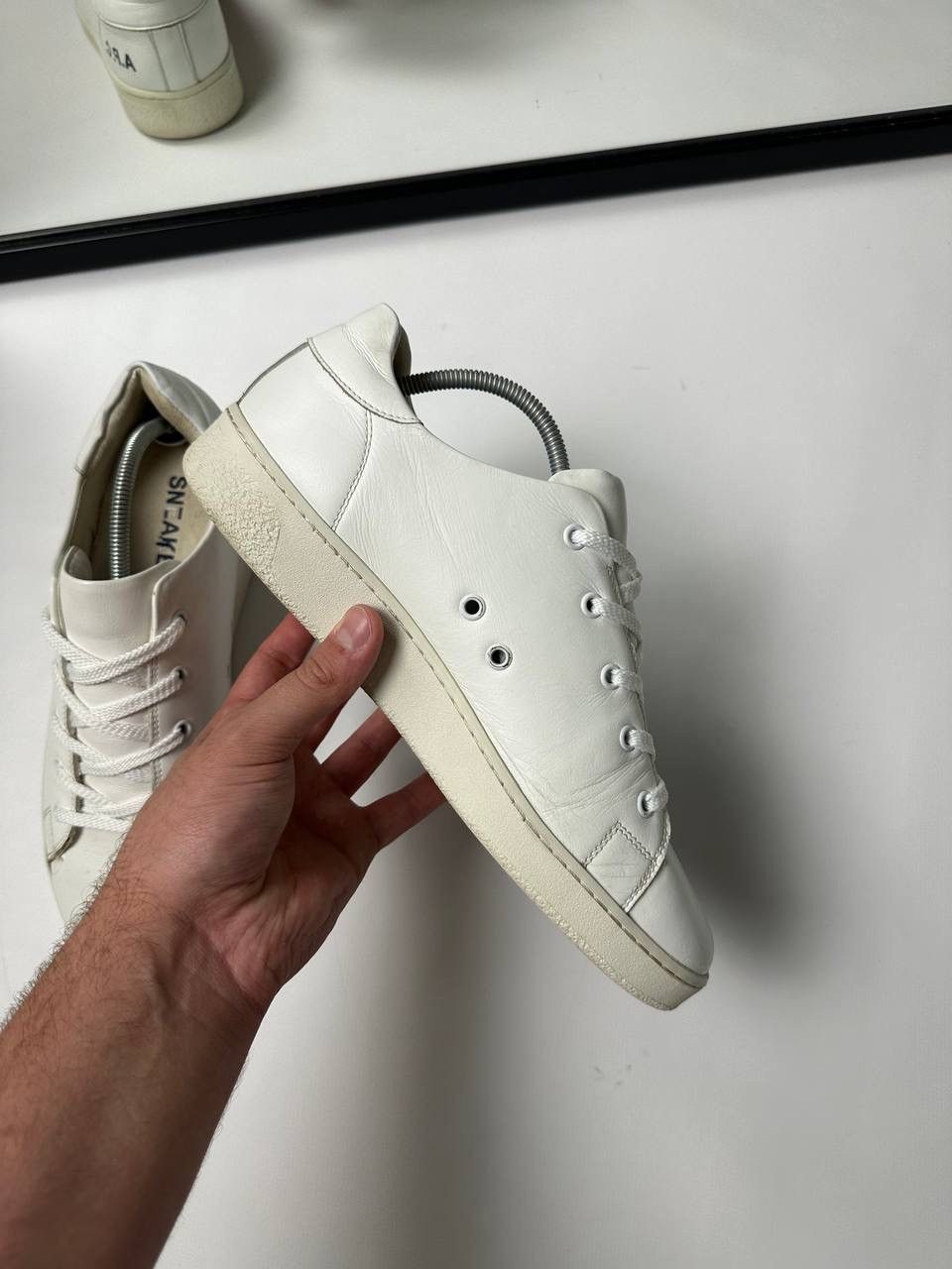 A.P.C. A. P. C. White Leather Shoes APC Size US 8.5 / EU 41-42 - 9 Thumbnail