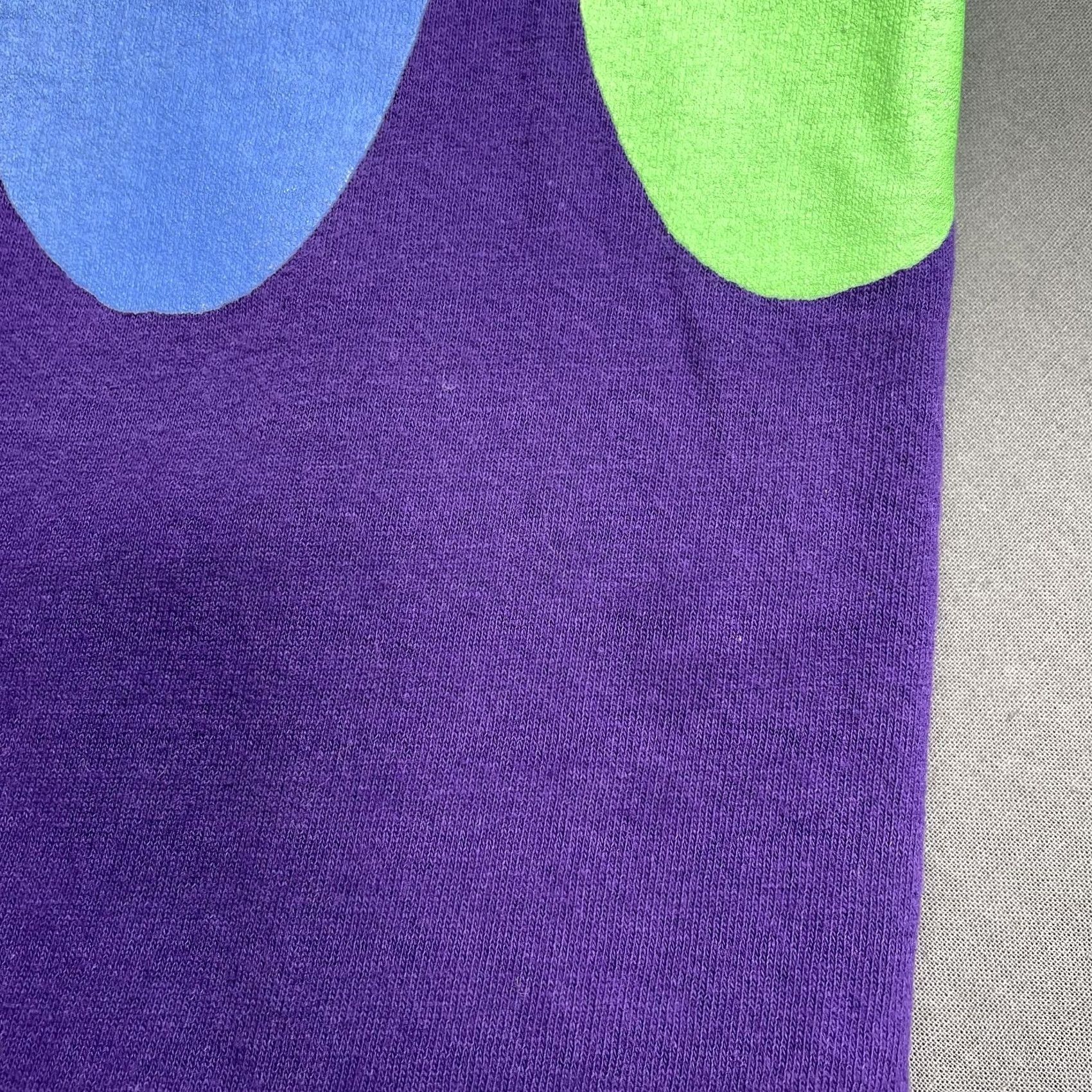 Vintage Remi Wolf Shirt Mens M Purple WOO! Flowers Lyrics Long Sleeve Graphic Tee Size US M / EU 48-50 / 2 - 6 Thumbnail