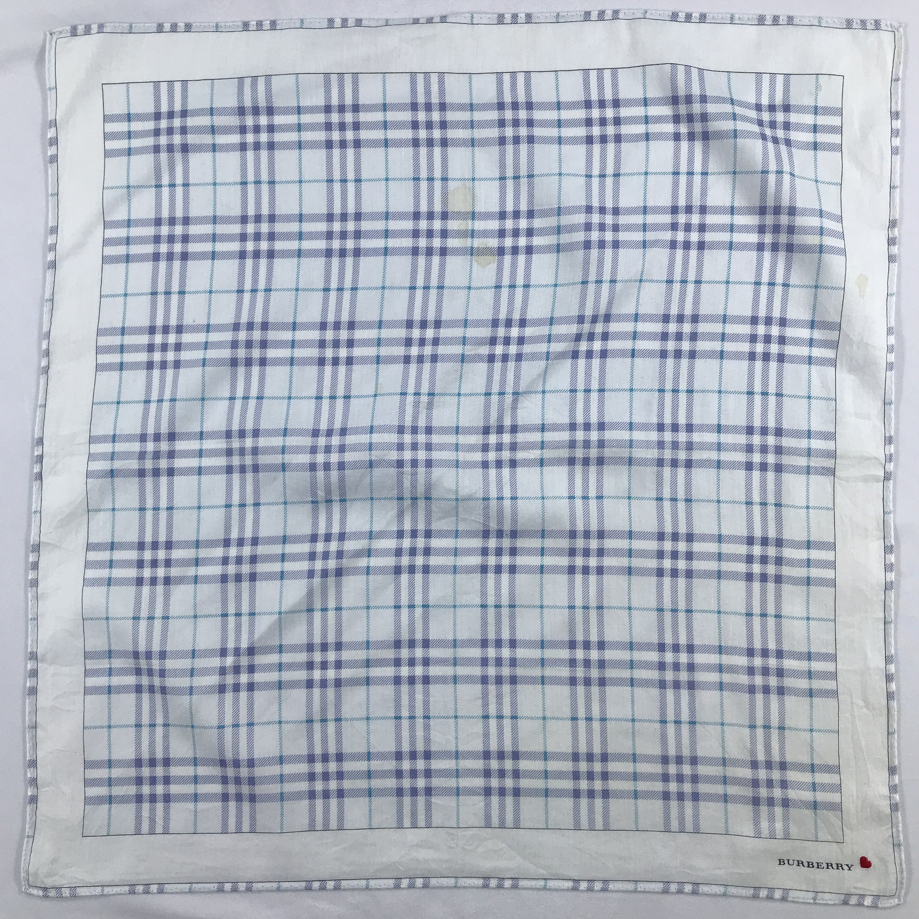 Burberry × Vintage Burberry Bandana / Handkerchief / Neckerchief - S1930 Size ONE SIZE - 1 Thumbnail