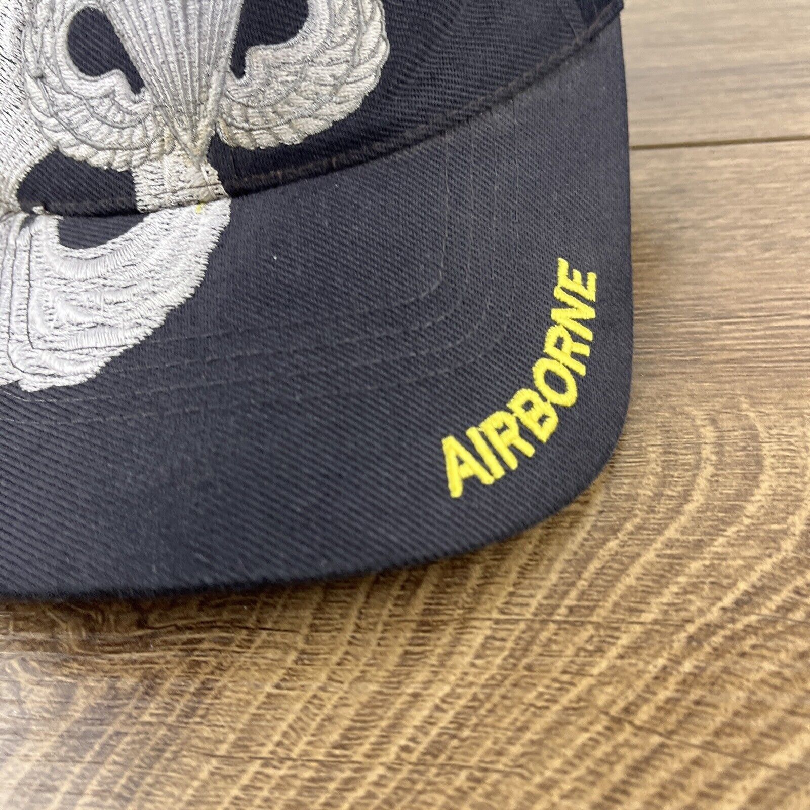 Other Airborne Hat ABN Hat Blue Hat Adjustable Adult Size Hat Cap Size ONE SIZE - 6 Thumbnail