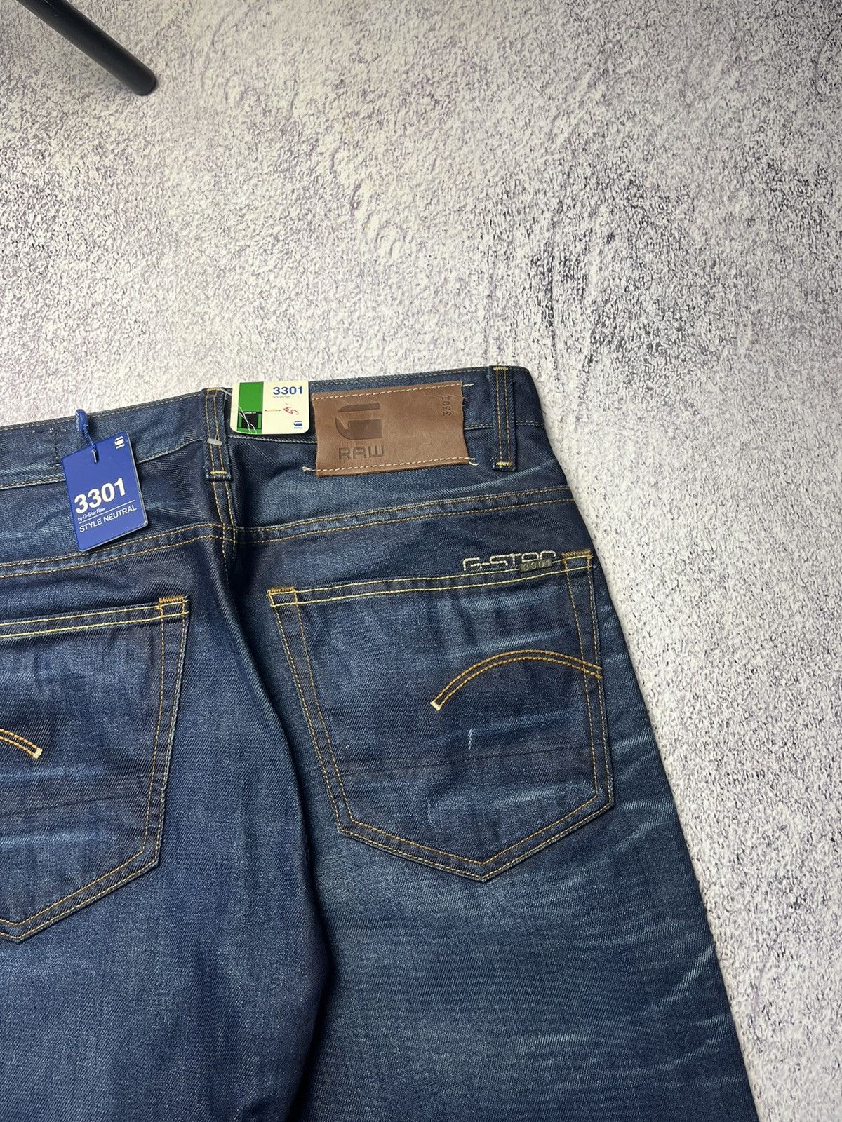 G-Star New G-Star Raw Denim Vintage Jeans Japanese Y2K size 32×34 Size US 32 / EU 48 - 18 Thumbnail