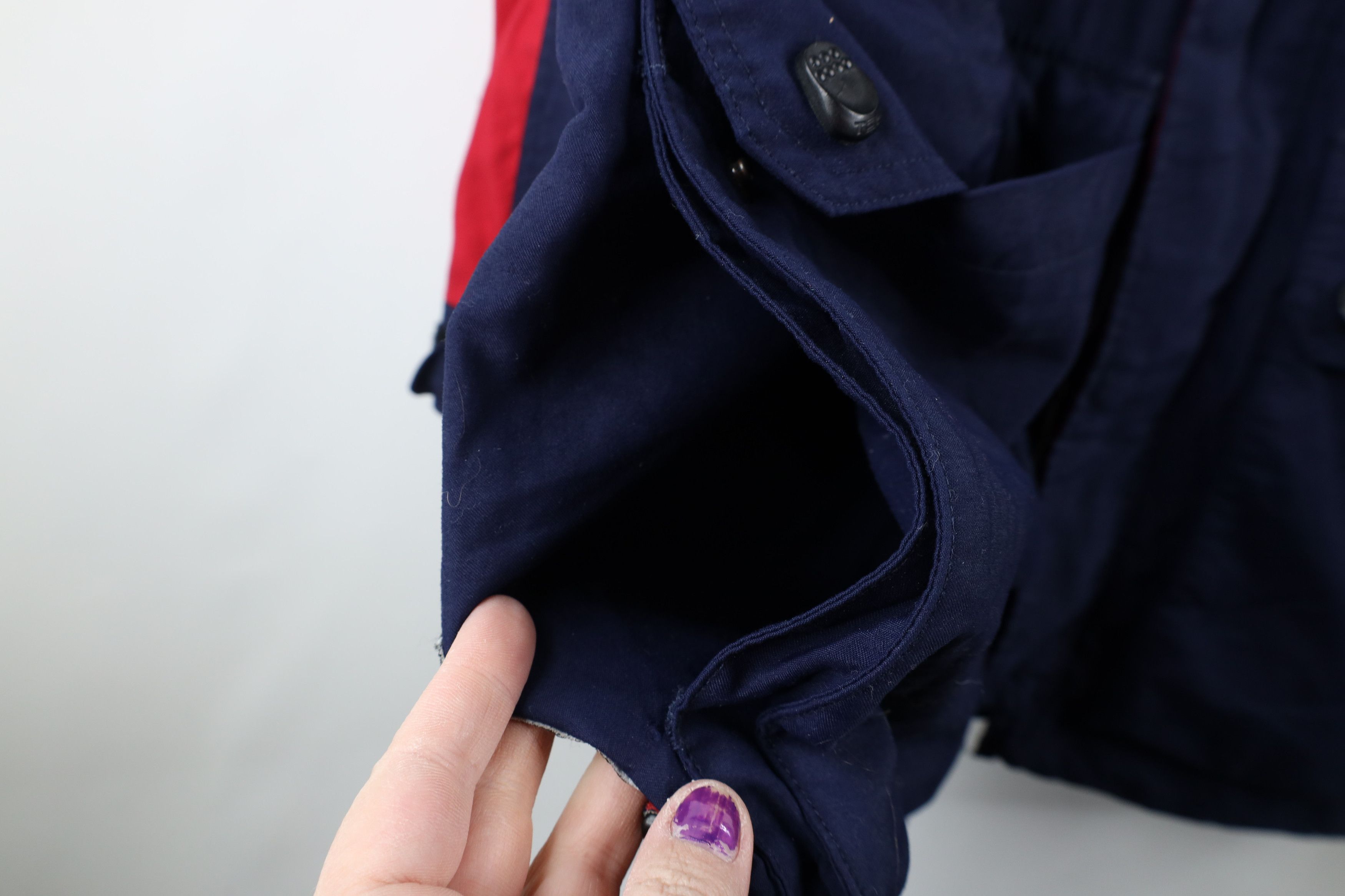Tommy Hilfiger × Vintage Vintage 90s Tommy Hilfiger Fleece Lined Hooded Jacket Size US XXL / EU 58 / 5 - 8 Thumbnail