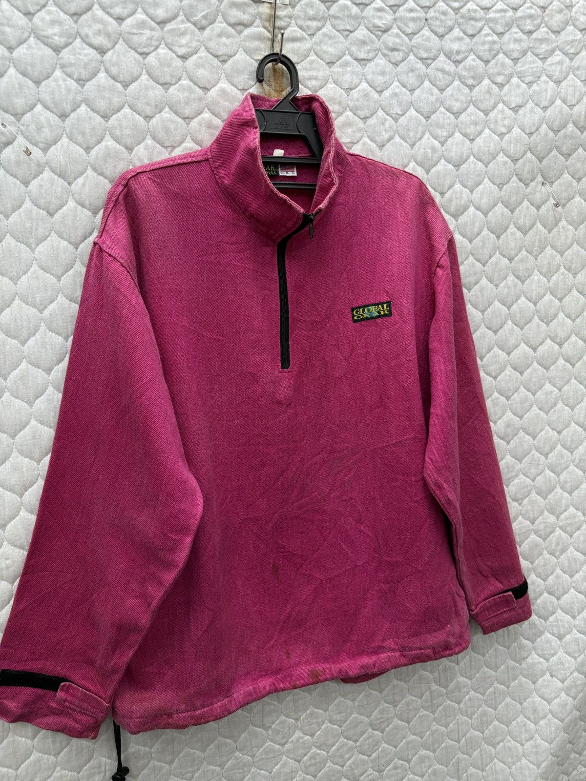 Vintage 🔥🔥🔥STEALS VINTAGE GLOBAL GEAR CANNABIS HEMP PULLOVER Size US S / EU 44-46 / 1 - 3 Thumbnail