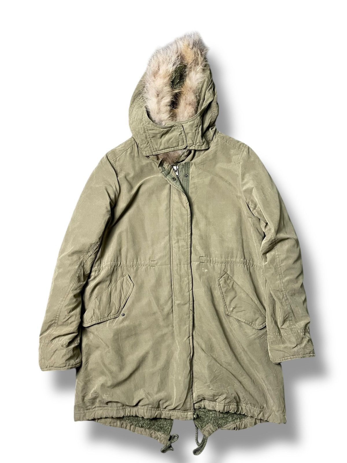 Japanese Brand × Vintage CUTIE BLONDE Sherpa Lining Military Jacket (80) Size US L / EU 52-54 / 3 - 1 Thumbnail