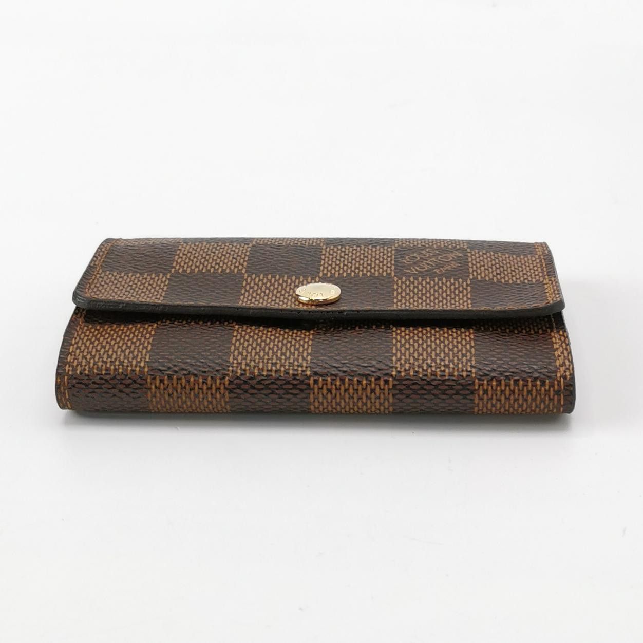 Louis Vuitton Louis Vuitton (LV) Portable Letter Logo Checkerboard Key Ba Size ONE SIZE - 3 Thumbnail