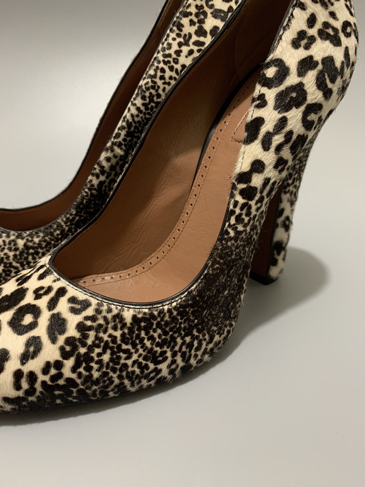 Alaia Alaia Leopard Fur Heels Size US 8 / IT 38 - 15 Thumbnail