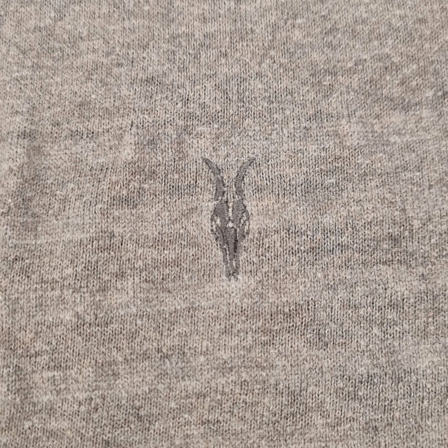 Allsaints AllSaints Womens Cardigan Brown Small Cotton Lightweight Open Front Size S / US 4 / IT 40 - 4 Thumbnail