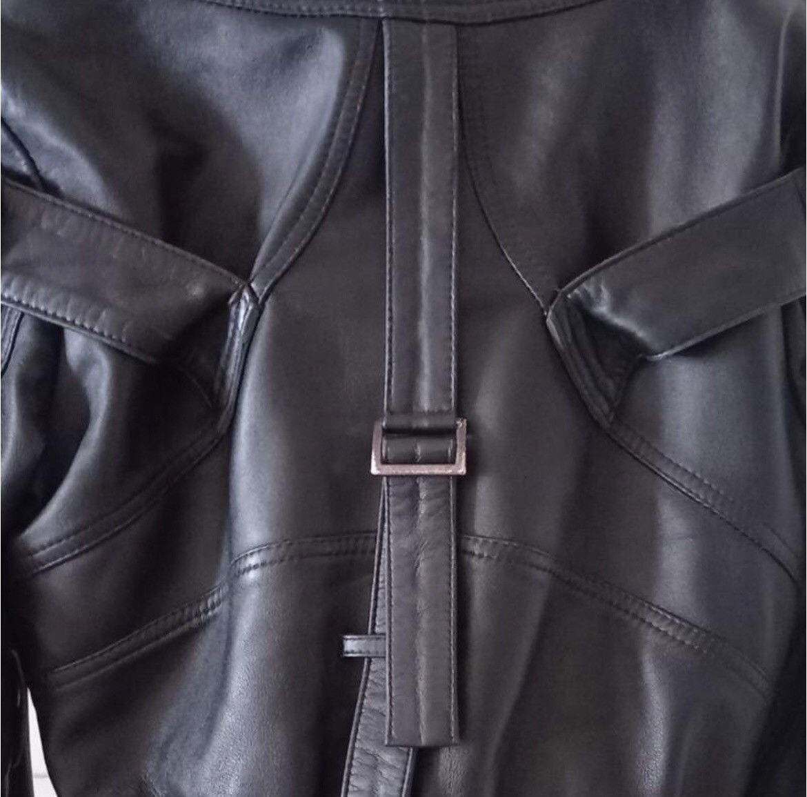 Dolce & Gabbana Dolce Gabbana belted bandaged archive leather bomber jacket Size M / US 6-8 / IT 42-44 - 6 Thumbnail