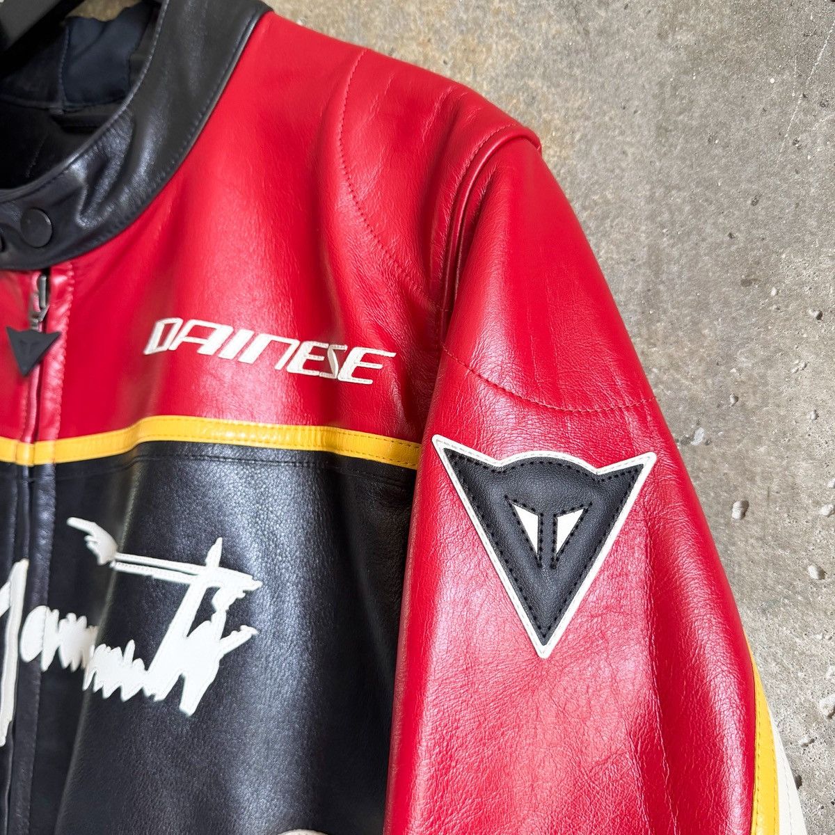 Yohji Yamamoto AW24/25 Yohji Yamamoto x Dainese Leather Moto Racer Jacket Size US XL / EU 56 / 4 - 7 Thumbnail