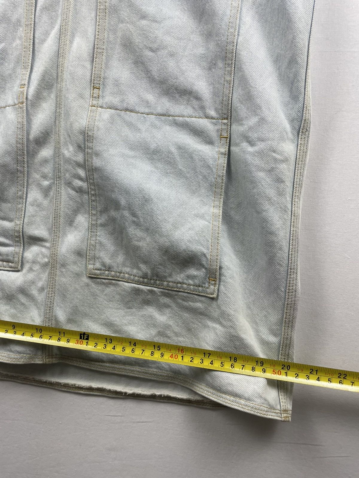 Acne Studios Acne Studios Denim Midi Dress Inspired WW2 Design Size M / US 6-8 / IT 42-44 - 10 Thumbnail