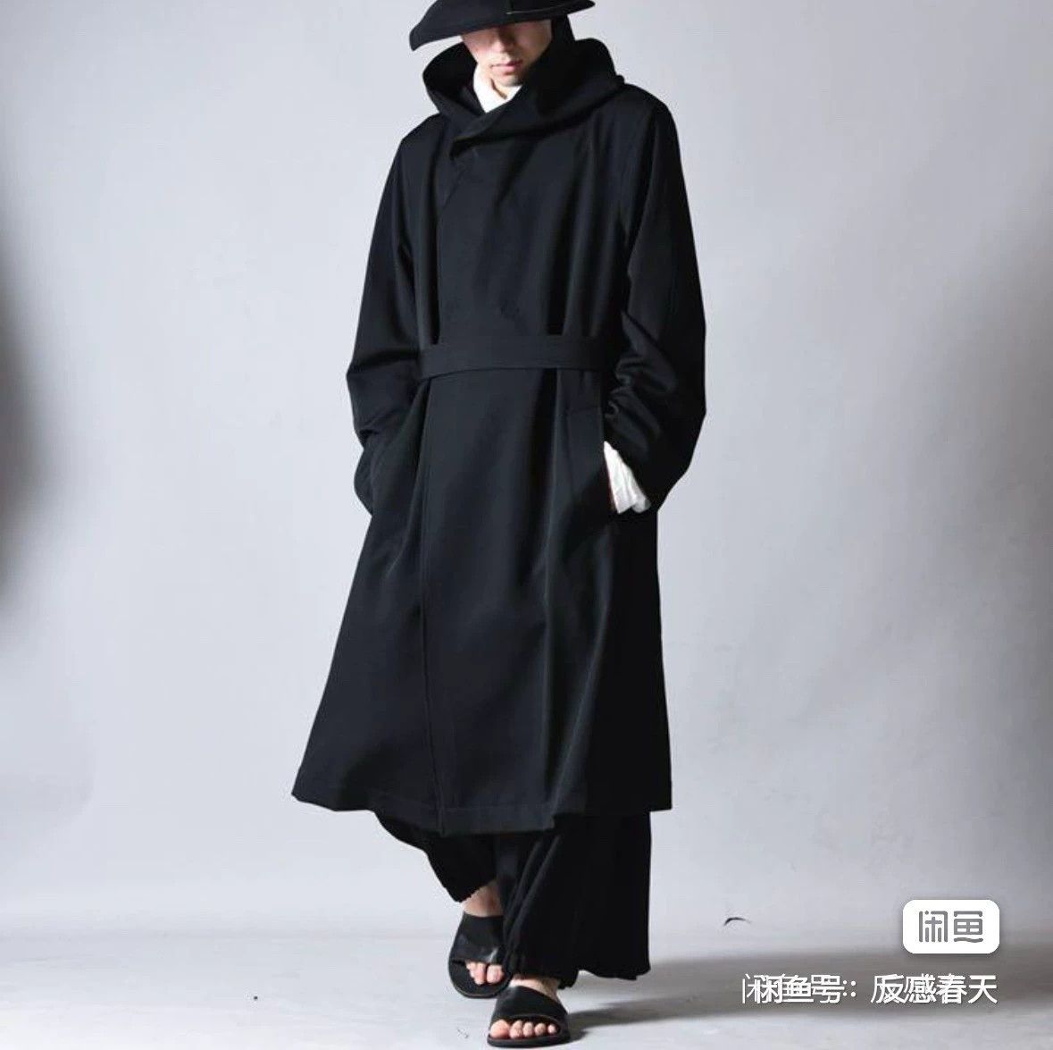 Yohji Yamamoto Yohji Yamamoto Regulation Boxer Robe Tie Coat Size US M / EU 48-50 / 2 - 7 Thumbnail