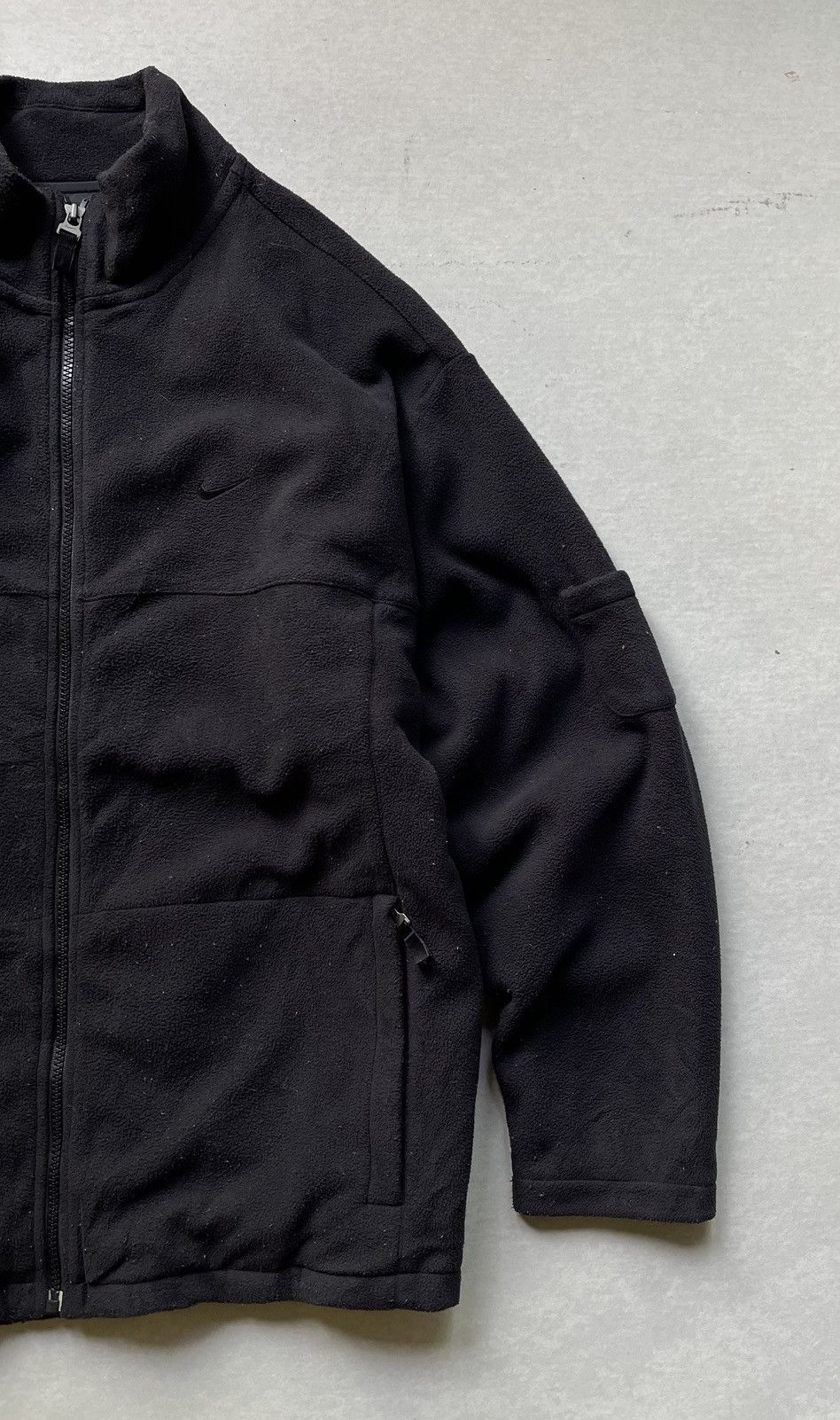 Nike 🔥Vintage 90s Nike Men's Fleece Jacket Size US L / EU 52-54 / 3 - 4 Thumbnail
