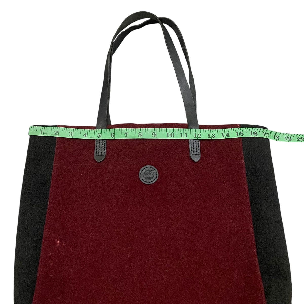 Timberland × Vintage Vintage Timberland Wool Rope Laether Tote Bag Size ONE SIZE - 12 Thumbnail