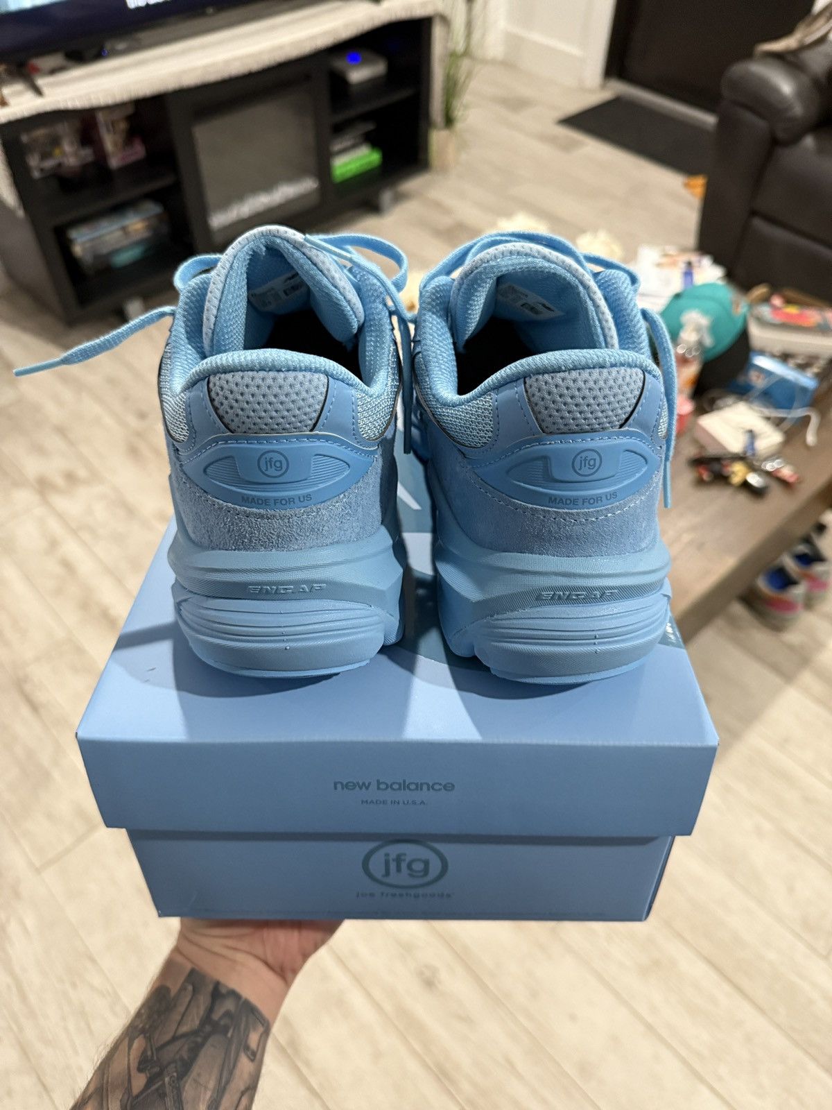 Joe Freshgoods × New Balance Joe Freshgoods x New Balance 990v6 Prom Blue Size US 10.5 / EU 43-44 - 4 Thumbnail
