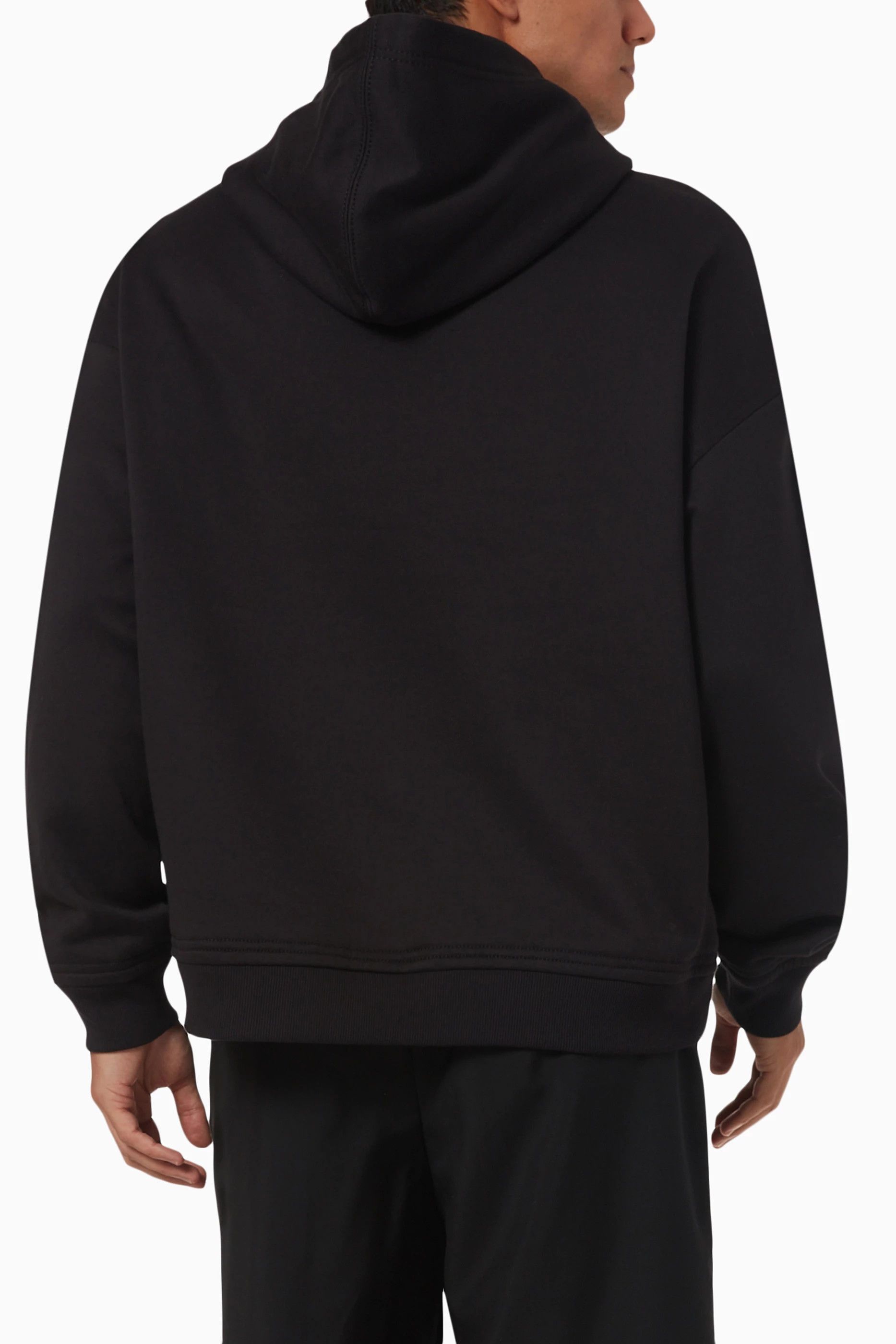 Valentino o1y0525 Logo Hoodie in Black Size US M / EU 48-50 / 2 - 3 Thumbnail