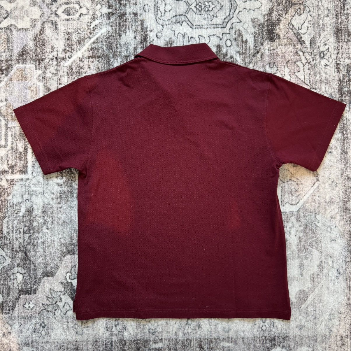 Gucci Gucci Collar Logo Polo Burgundy Size US L / EU 52-54 / 3 - 6 Thumbnail