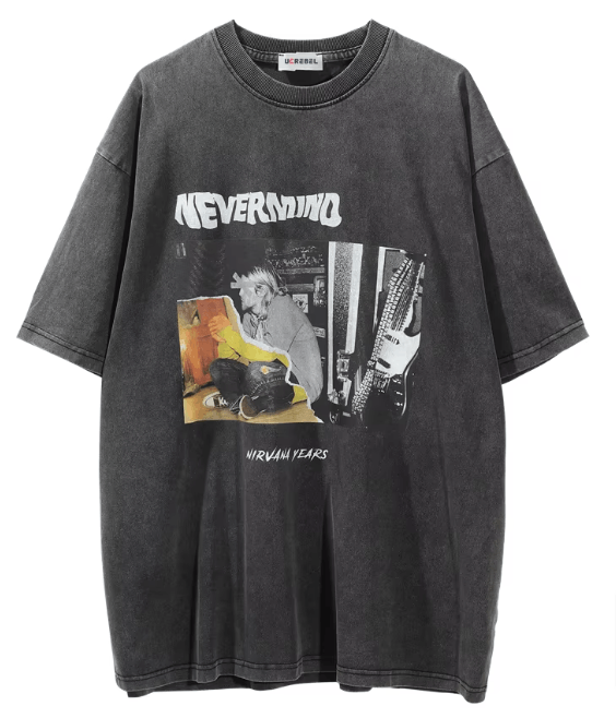 Japanese Brand × Vintage "Nevermind-L" T-shirt Size US L / EU 52-54 / 3 - 1 Thumbnail