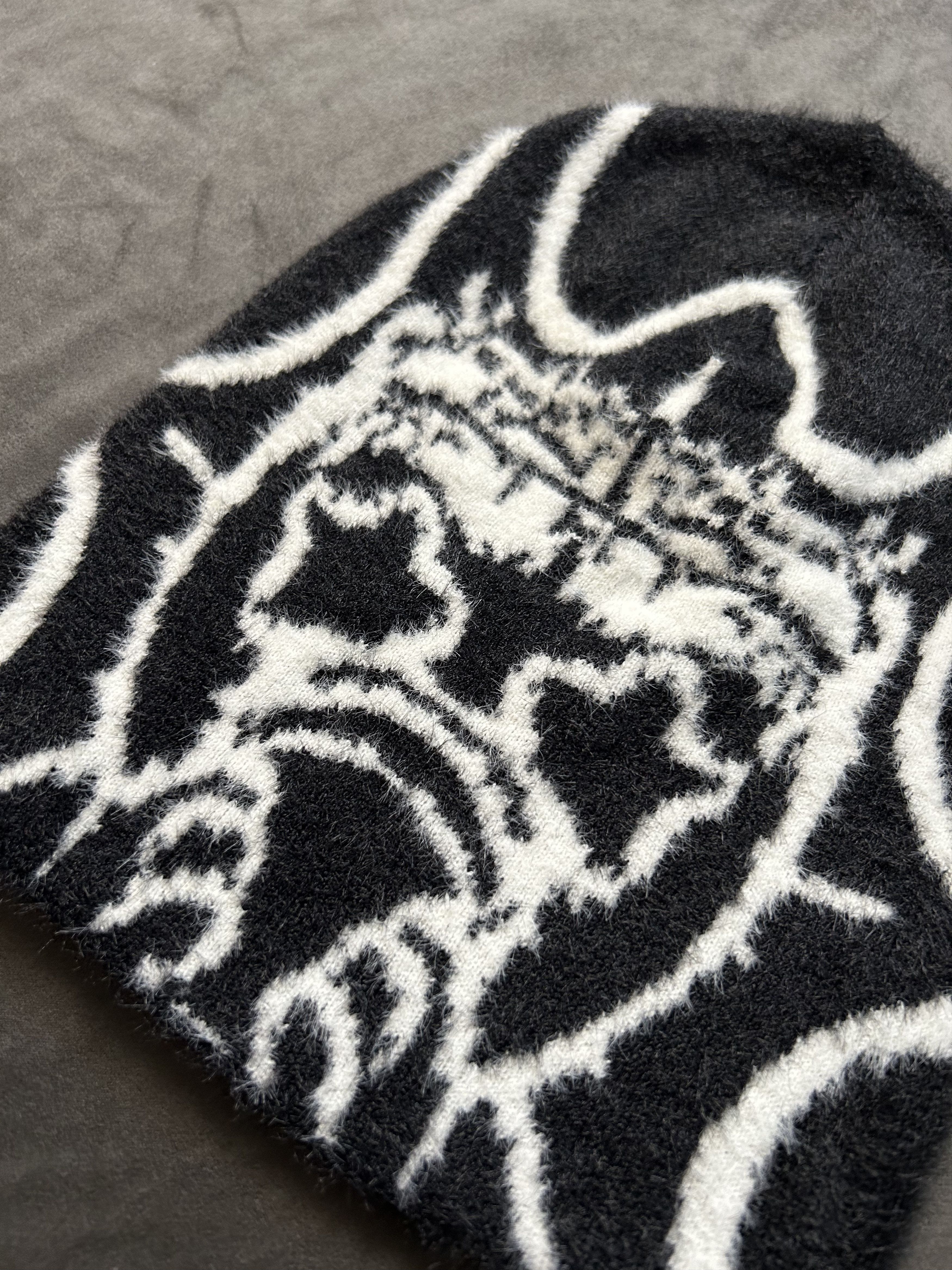 Japanese Brand Rare Chief Keef Glo Gang Flames No Cuff Beanie Hat Black OS Size ONE SIZE - 3 Thumbnail