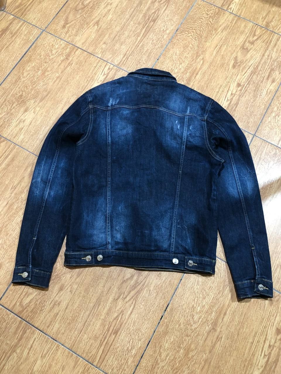 Dsquared2 Dsquared2 denim DAN overshirt with logo print Size US M / EU 48-50 / 2 - 17 Thumbnail