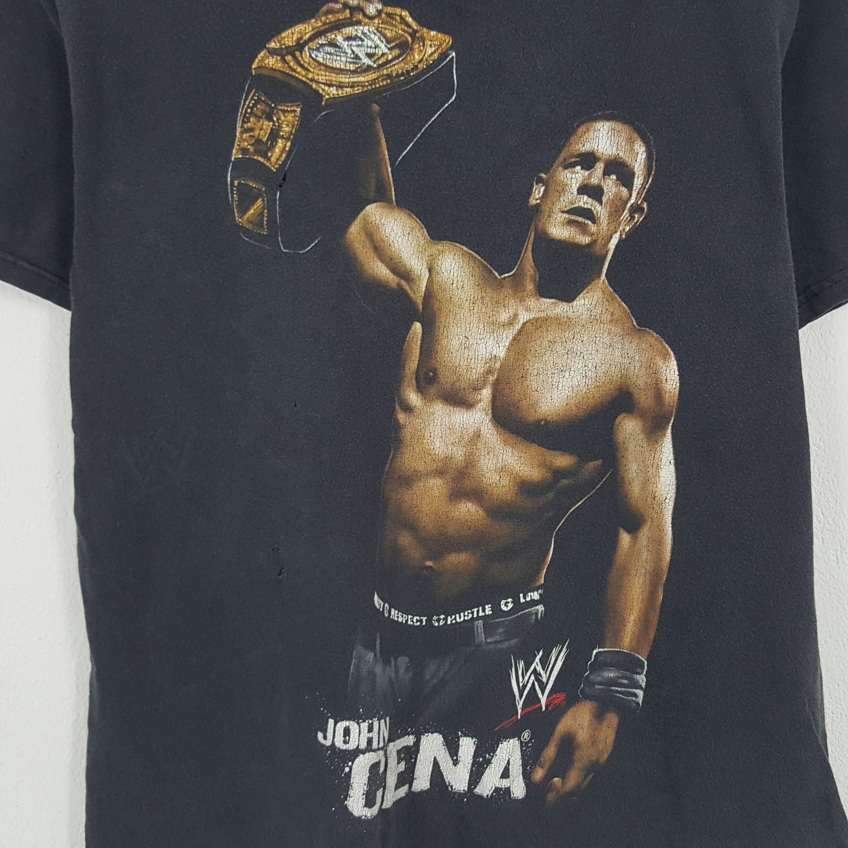 Vintage × WWE × WWF Vintage John Cena WWE Tshirt Size US M / EU 48-50 / 2 - 2 Thumbnail