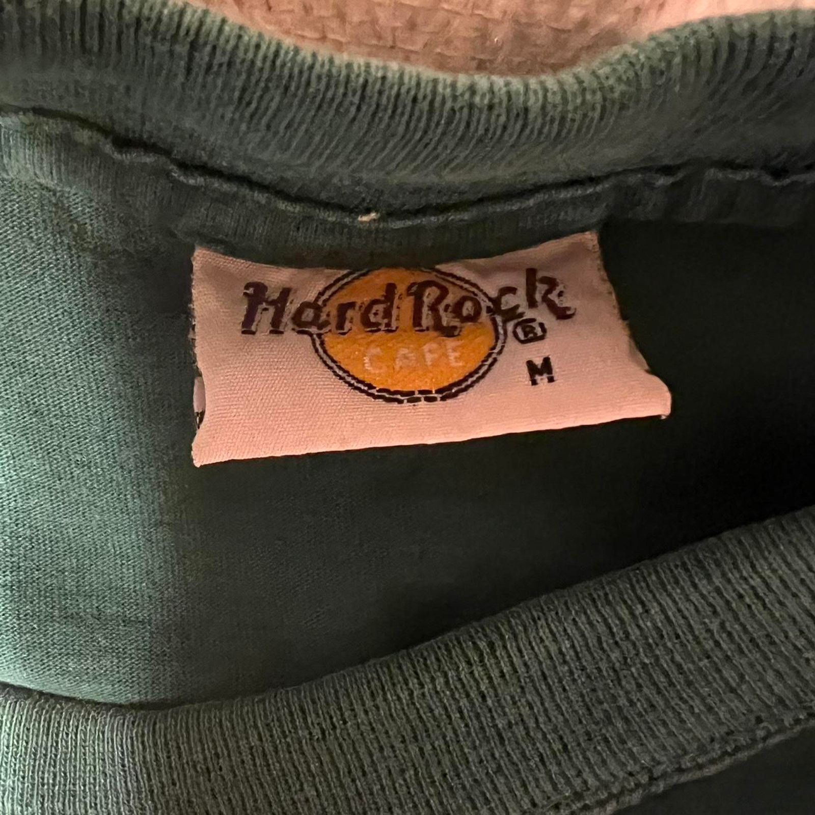 Hard Rock Cafe Hard Rock Cafe green T-shirt Size US M / EU 48-50 / 2 - 4 Thumbnail