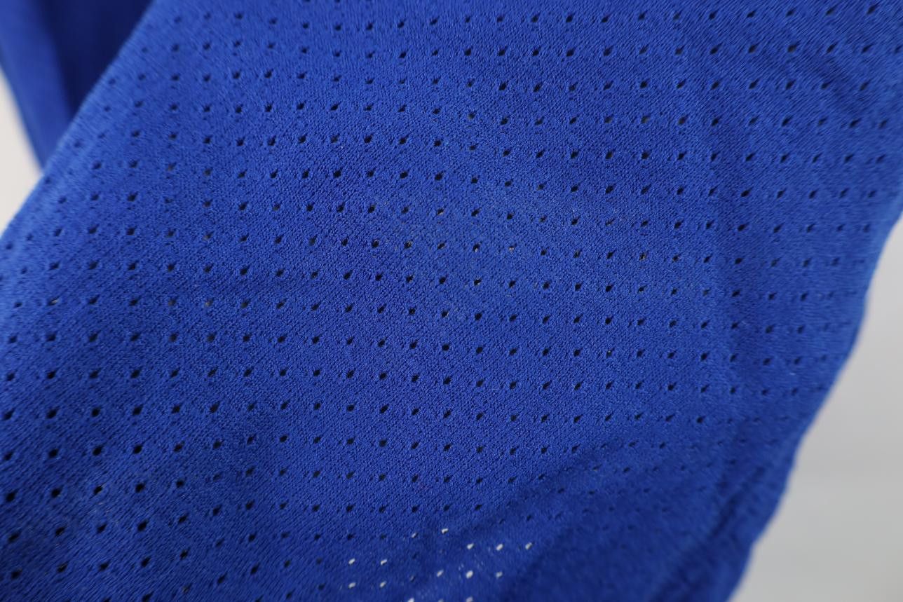 Vintage Vintage 50s Mesh 1/4 Zip Jersey Collared Polo Shirt Blue USA Size US XL / EU 56 / 4 - 8 Thumbnail