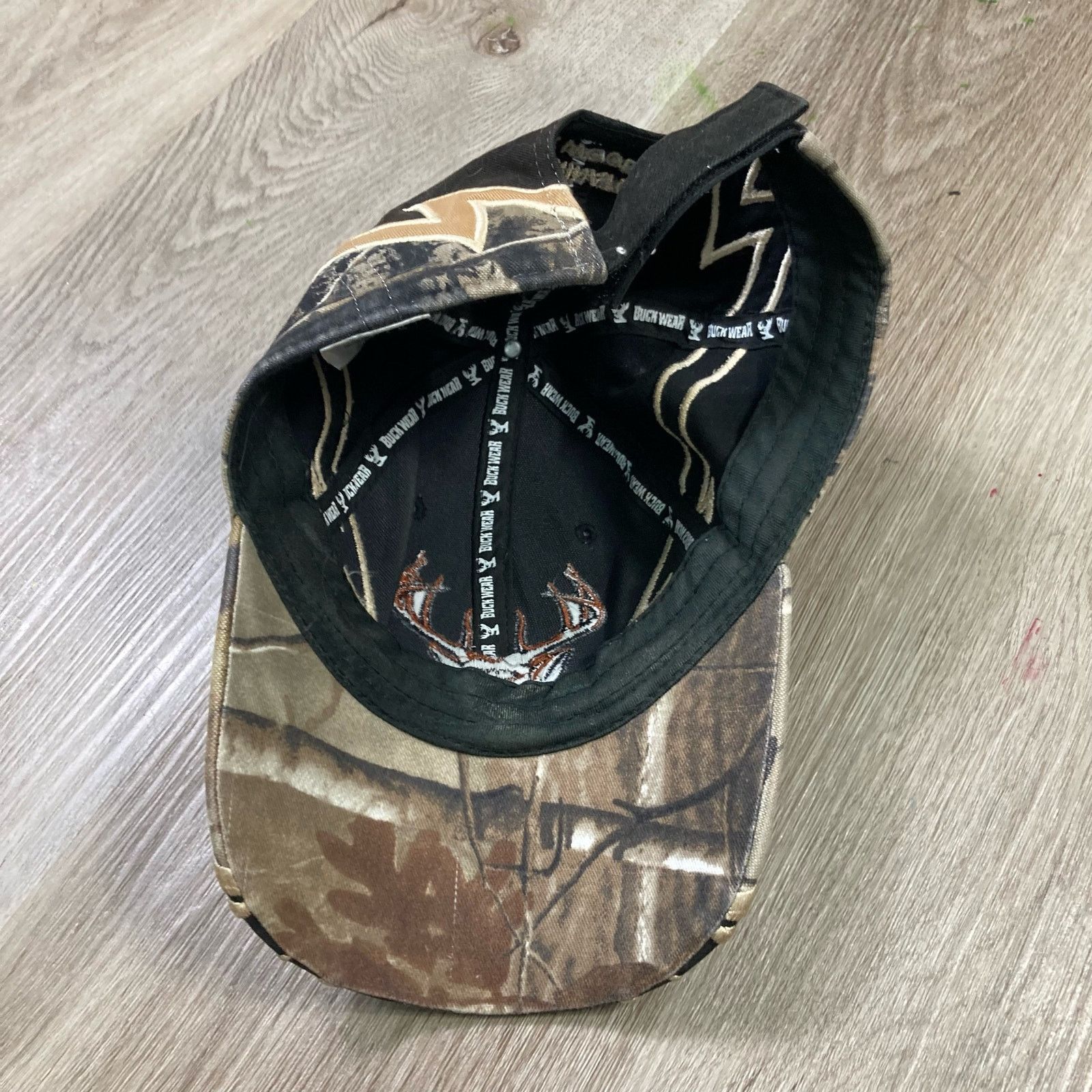 Other Buck Wear Men's Black Camouflage Deer Hunter Baseball Size ONE SIZE - 7 Thumbnail