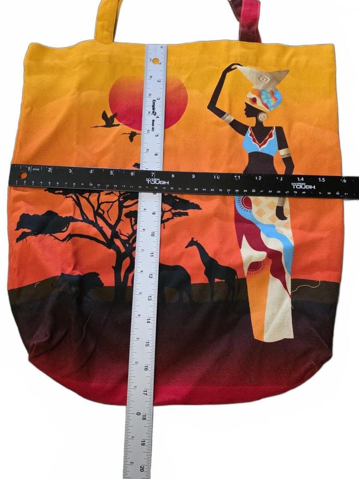 Anthony Vaccarello ANTTHONY Original African Sunset Tunic & Tote Bag Set Large Size L / US 10 / IT 46 - 7 Thumbnail