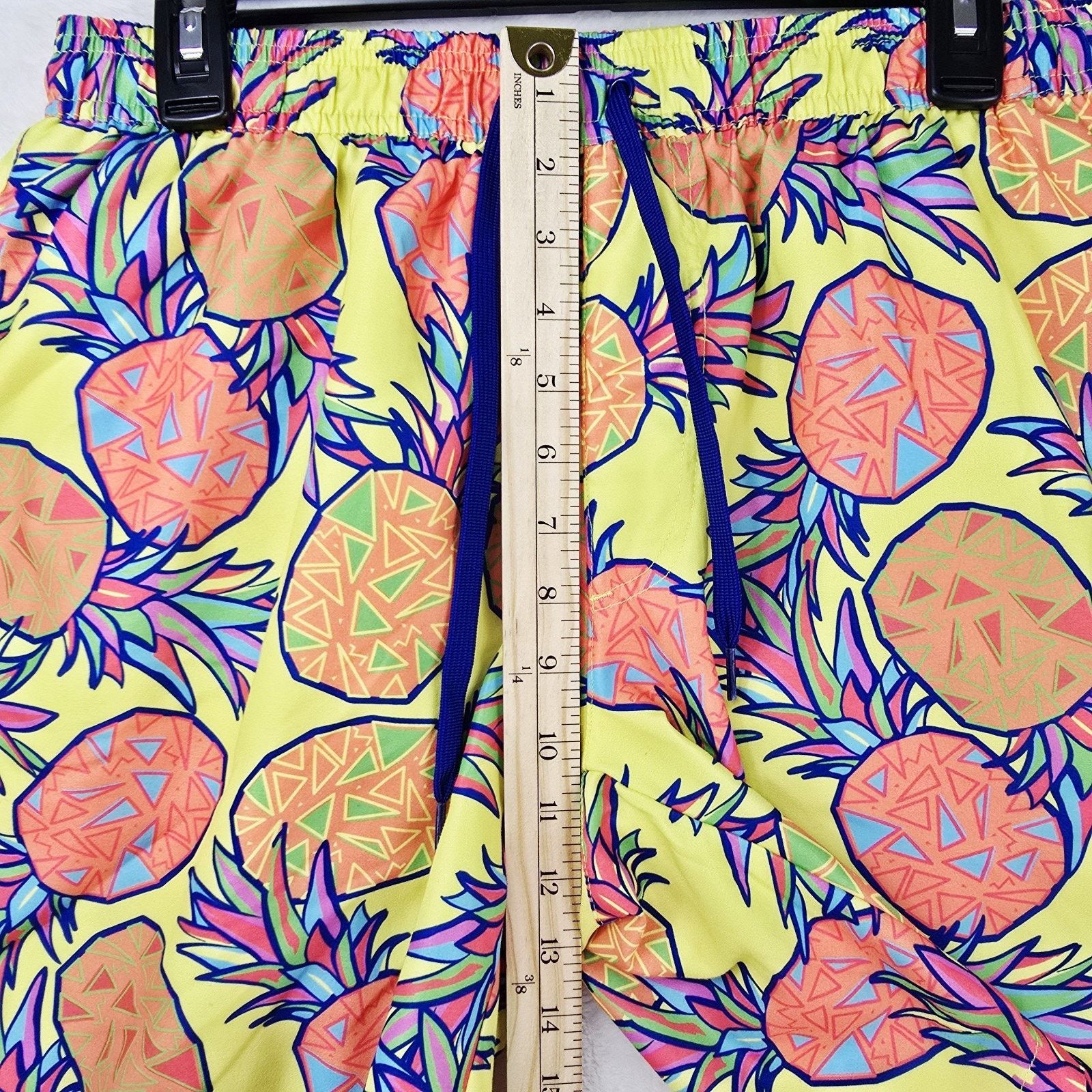 Tipsy Elves Tipsy Elves Board Shorts Mens XL Pineapple Swim Trunks Beach Size US 30 / EU 46 - 11 Thumbnail
