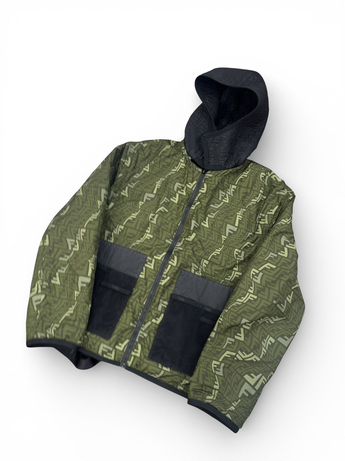 Fendi Fendi Reversible Windbreaker Jacket Size US S / EU 44-46 / 1 - 3 Thumbnail