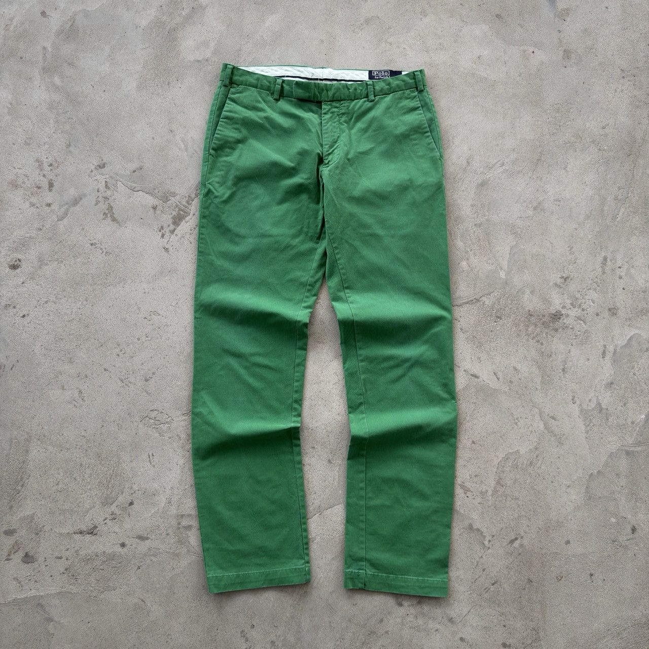 Polo Ralph Lauren Vintage Polo Ralph Lauren Stretch Custom Fit Chinos Pants Size US 33 - 2 Thumbnail