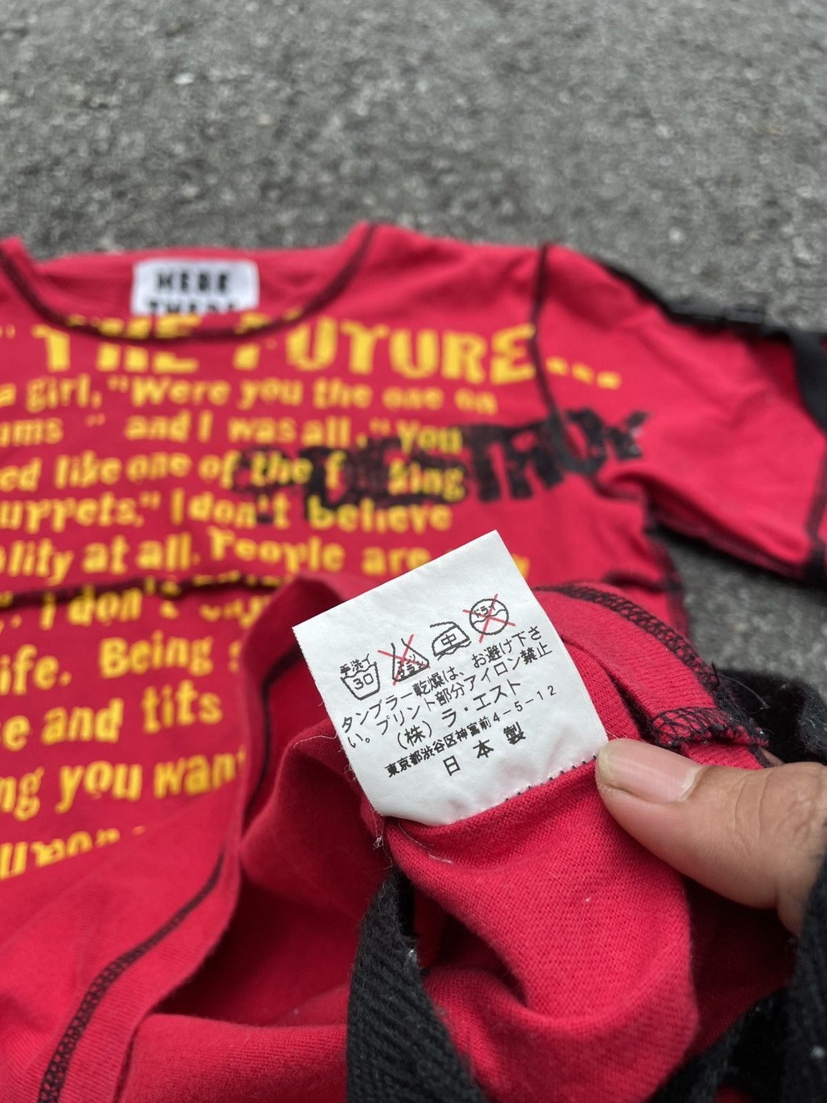 Seditionaries Here There | Punk Petit Tshirt Size XS / US 0-2 / IT 36-38 - 6 Thumbnail