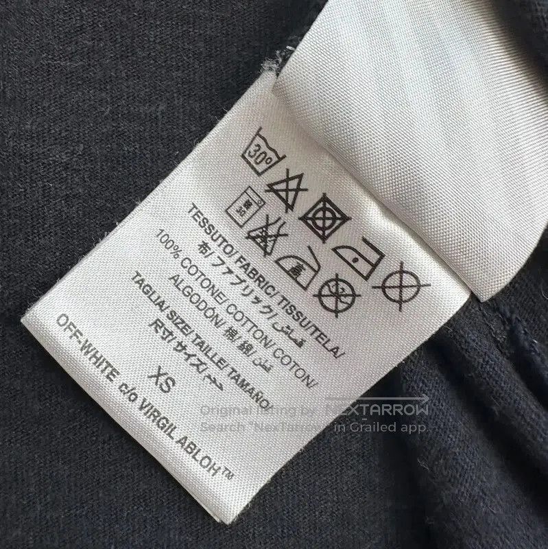 Off-White Off-White Black Men's T-Shirt in Size XS . Size US XS / EU 42 / 0 - 8 Thumbnail