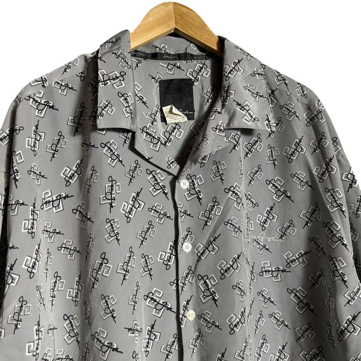 Sean John Vintage Sean John Monogram Shirt Size US XXL / EU 58 / 5 - 2 Thumbnail
