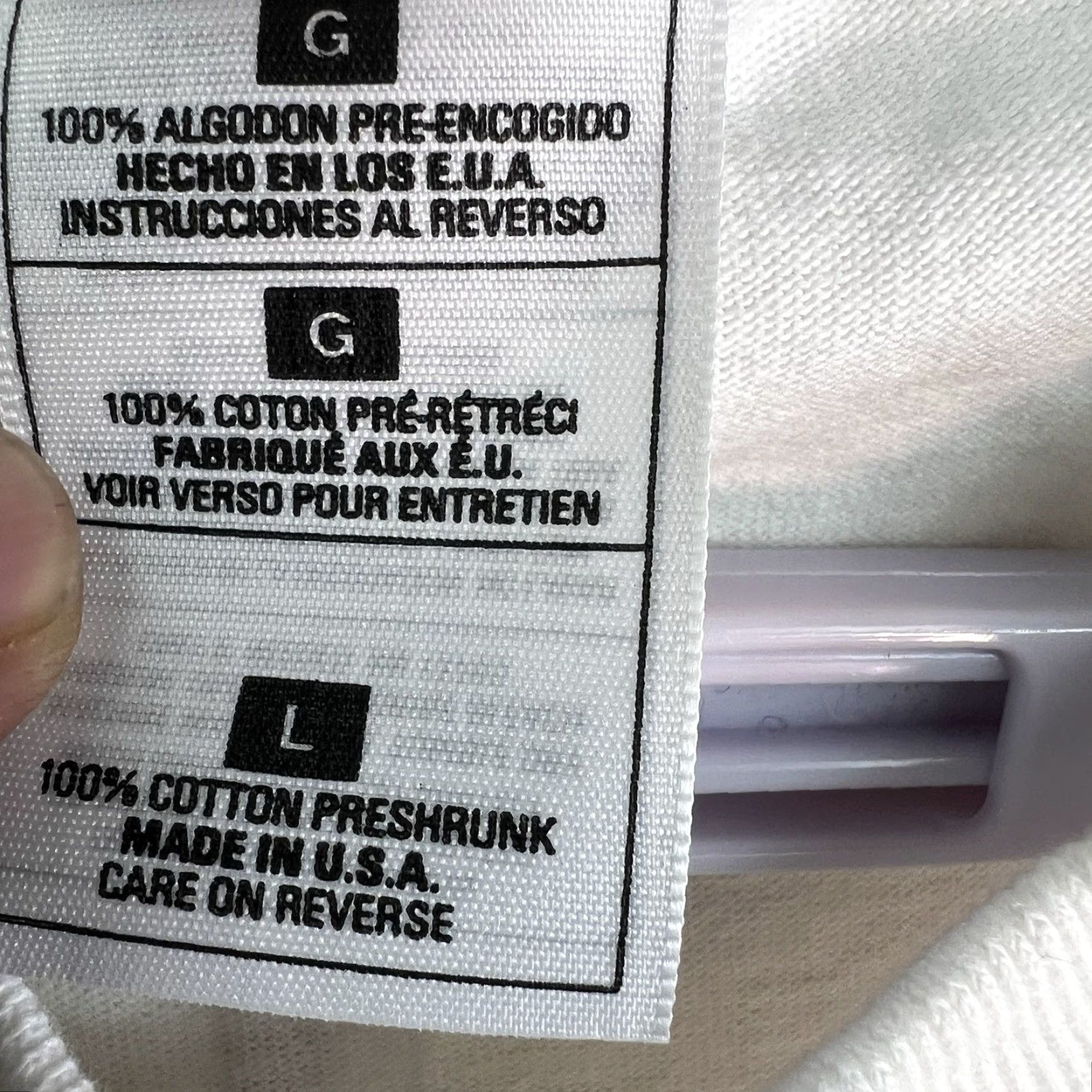 Fruit Of The Loom VINTAGE Fruit of the Loom Men's T-Shirt Size L White 90s Graphic Print Crew Neck Short Sleeve 1998 Classic, USA Size US L / EU 52-54 / 3 - 6 Thumbnail