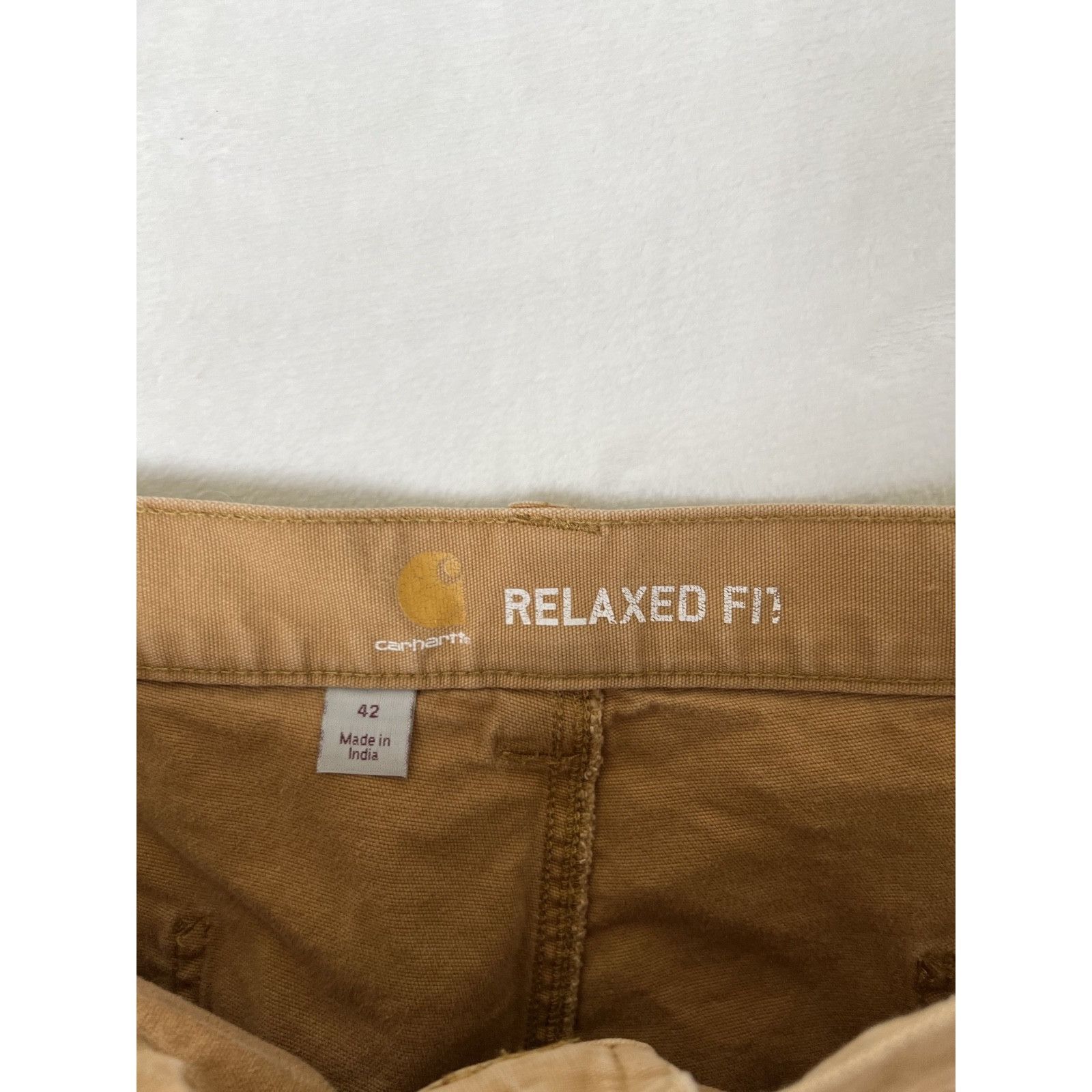 Carhartt Carhartt Shorts Size 40 Relaxed Fit Tan Brown Canvas Work We Size US 34 / EU 50 - 6 Thumbnail