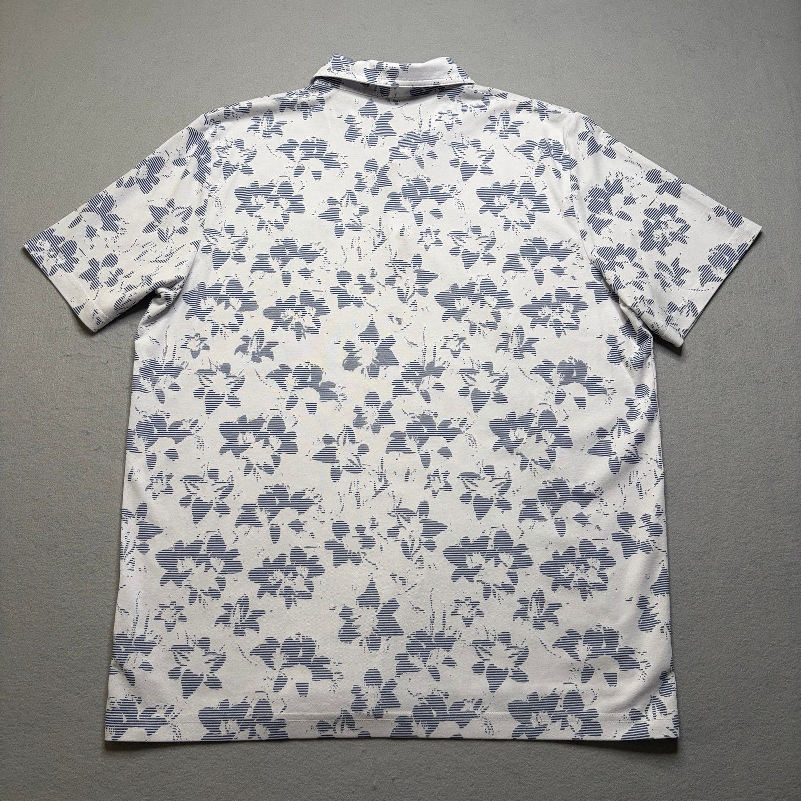 TravisMathew TravisMathew Polo Shirt Mens XXL White Floral Hawaiian Golf Size US XXL / EU 58 / 5 - 7 Thumbnail