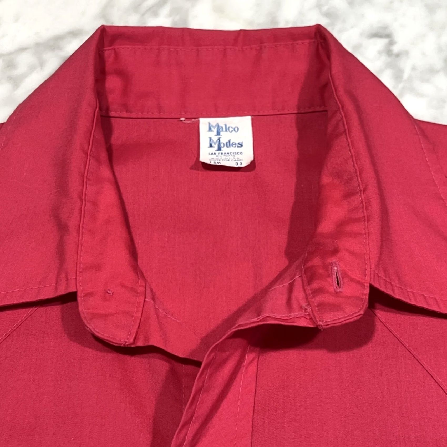 Vintage VINTAGE Malco Modes Western Shirt Mens 15.5 / 33 Pink Pearl Snap Cowboy Rodeo USA Mens Size US M / EU 48-50 / 2 - 3 Thumbnail