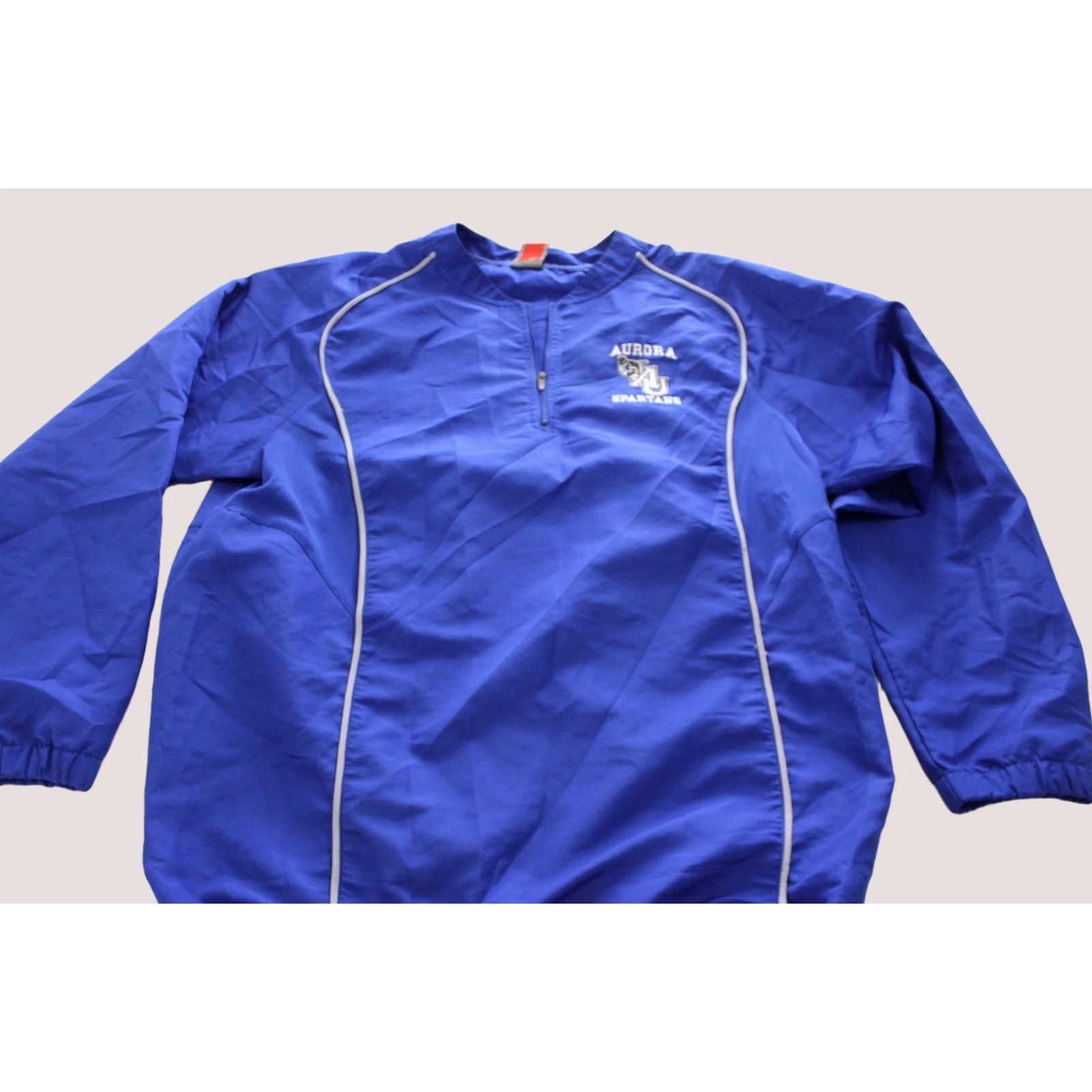Nike Nike Auroa Spartans Embroidered Windbreaker Sweater Medium M Size US M / EU 48-50 / 2 - 1 Thumbnail