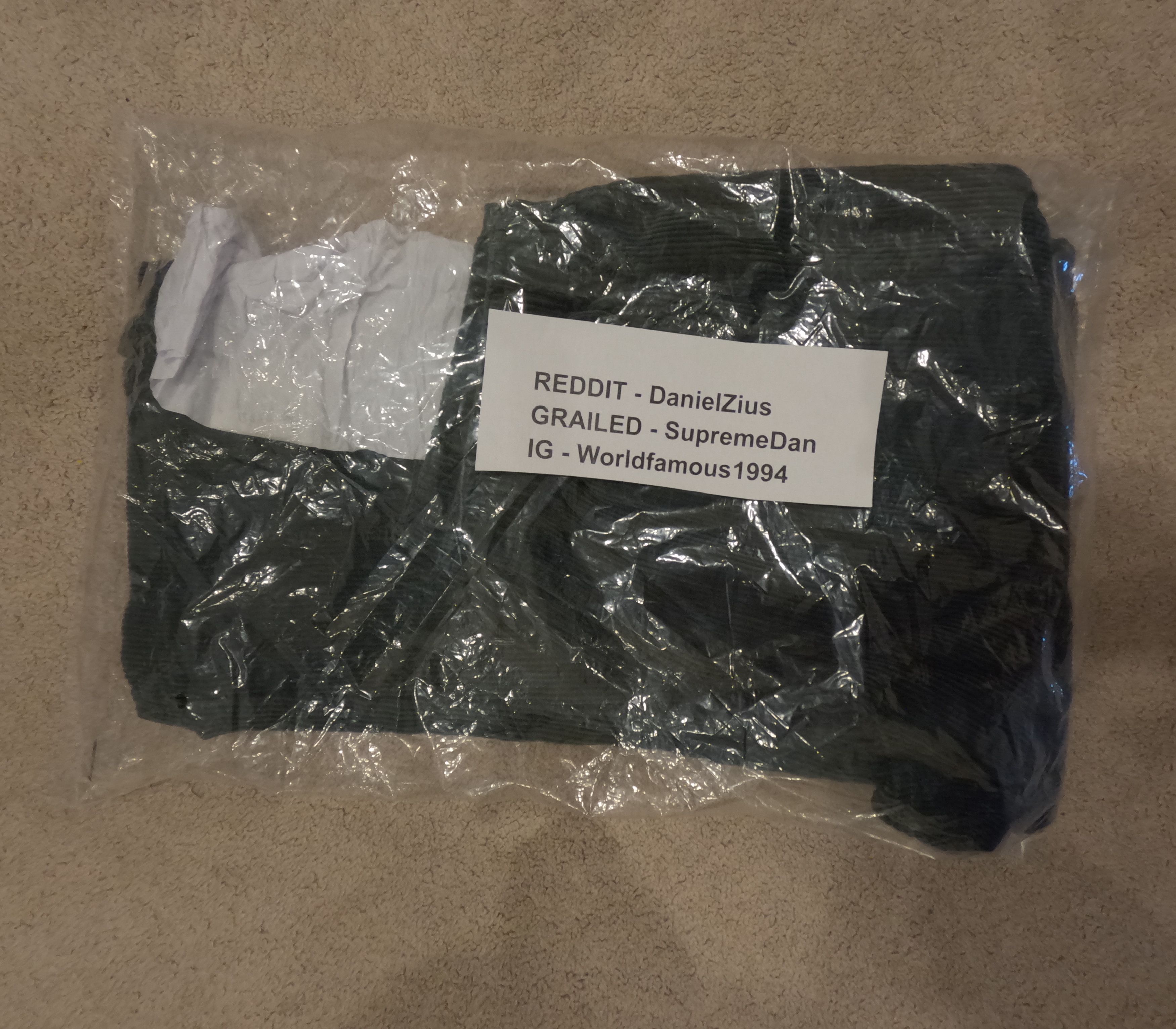 Supreme Supreme Corduroy Skate Pant 'Green' Size US 32 / EU 48 - 3 Thumbnail
