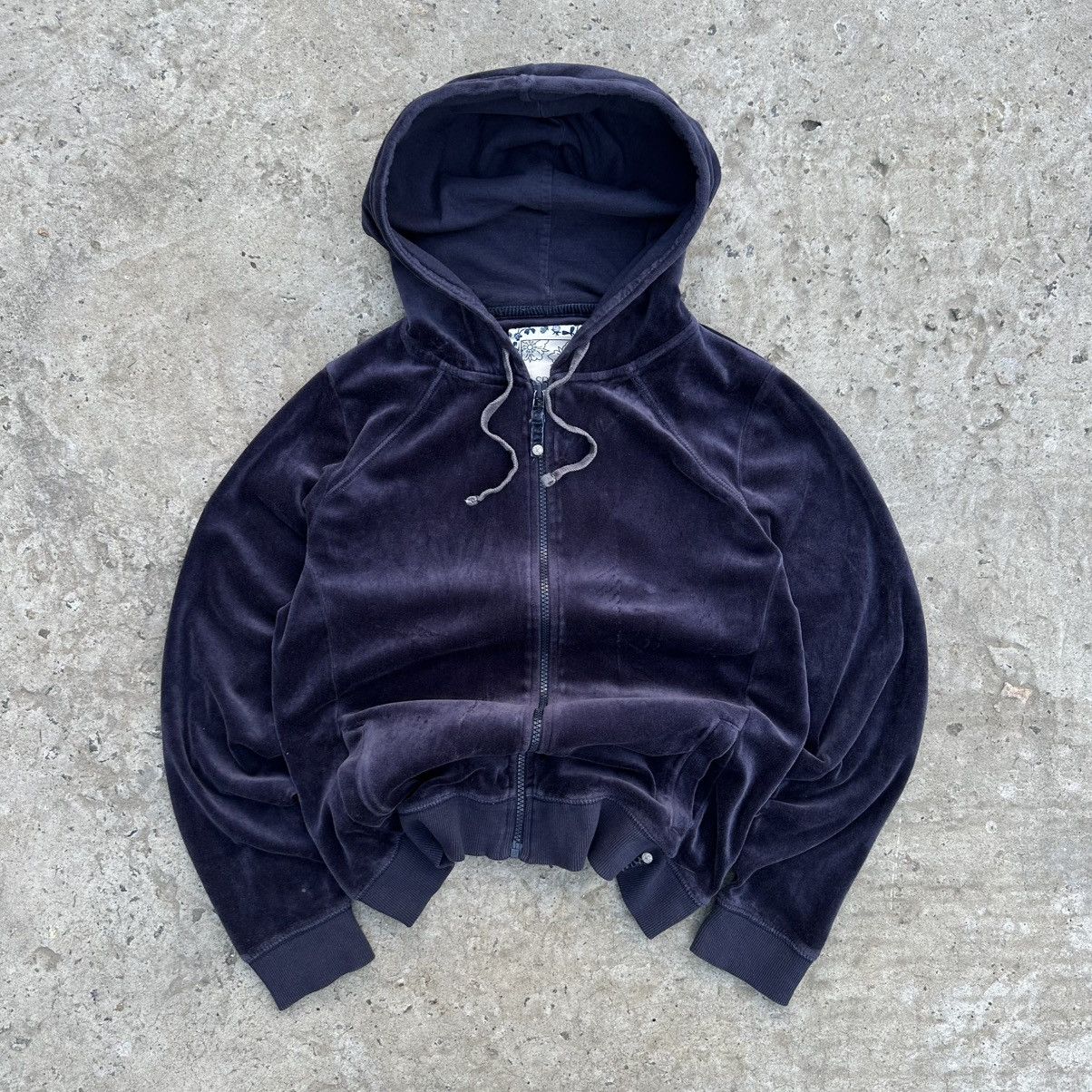 Grailed Vintage Women’s Velvet Zip Hoodie Style By Juicy Couture Y2K Size XL / US 12-14 / IT 48-50 - 1 Thumbnail