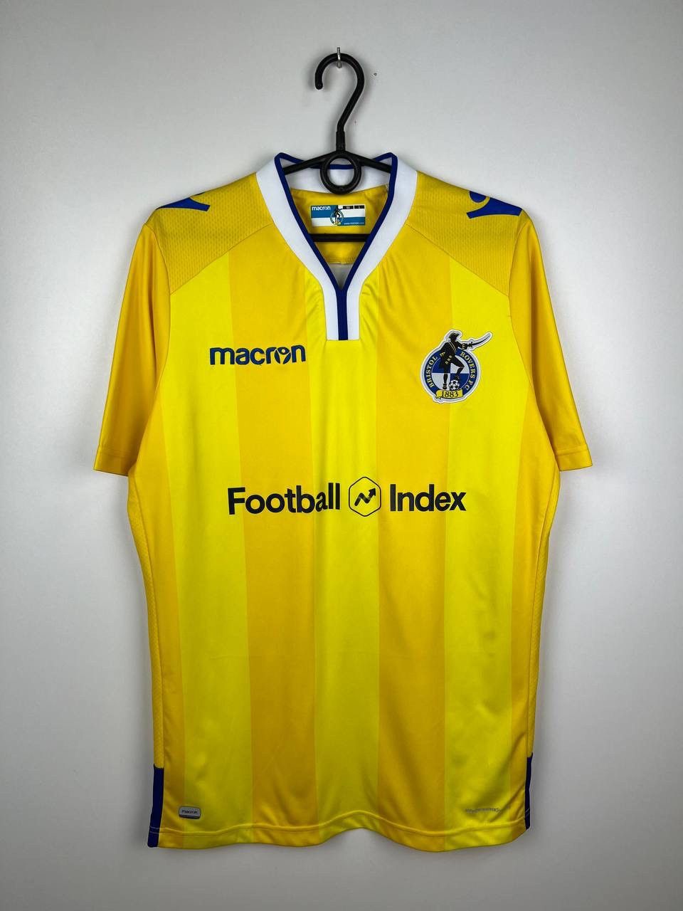 Vintage Bristol Rovers Macron soccer t-shirts size L Size US L / EU 52-54 / 3 - 1 Thumbnail